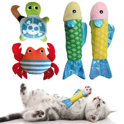 KaraLuna Tier-Beschäftigungsspielzeug »Katzenspielzeug mit Katzenminze I Catnip Spielzeug Katzen«, Plüschtiere mit Katzenminze, Katzenminze Spielzeug