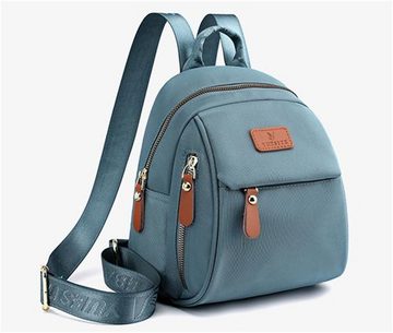 Rouemi Schulrucksack Student Rucksack, große Kapazität Nylon wasserdicht Schultasche