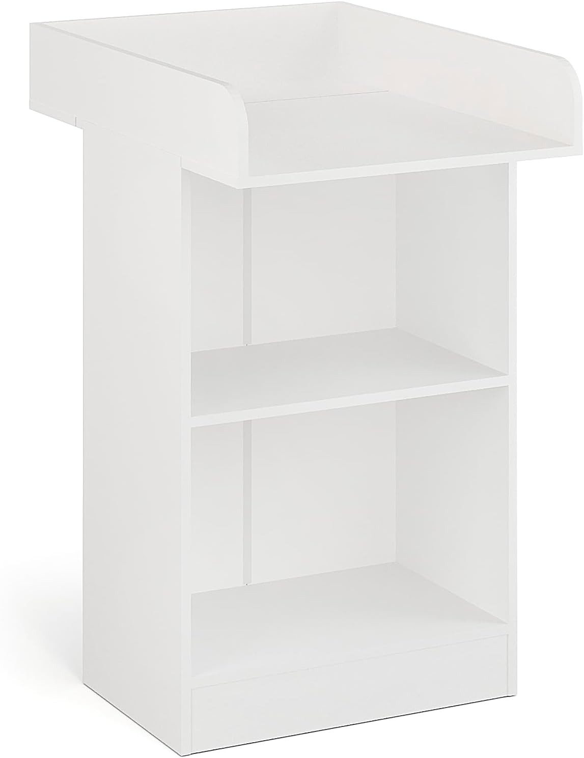 KOMTO Wickelkommode Weiß - Wickeltisch Schmal, Baby Kommode mit Wickelaufsatz abnehmbar M1, Baby Changing Table, Lulliblox M1 – Bild 2 von 5