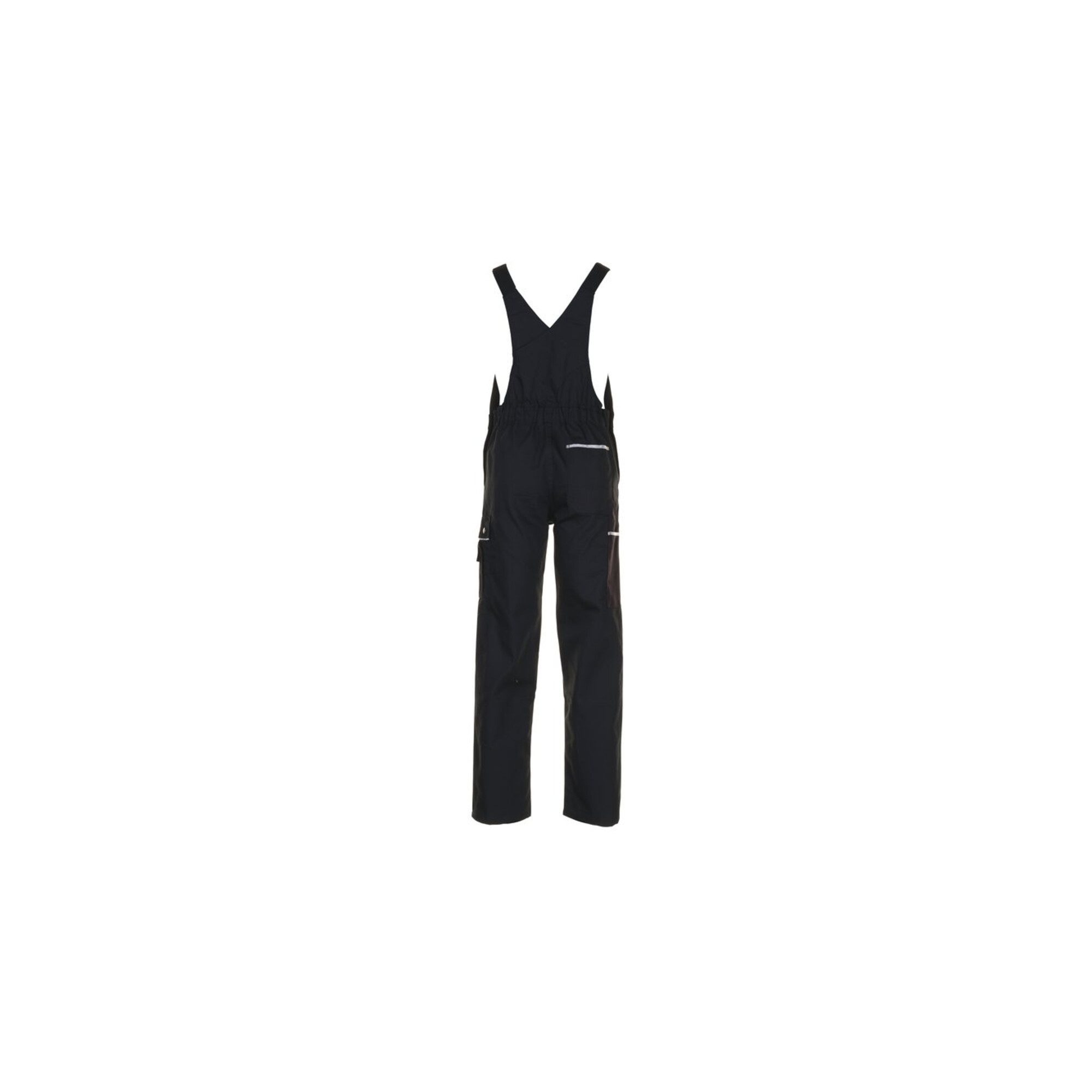 Planam 3/4-Hose Planam Latzhose Canvas 320 schwarz/schwarz 48