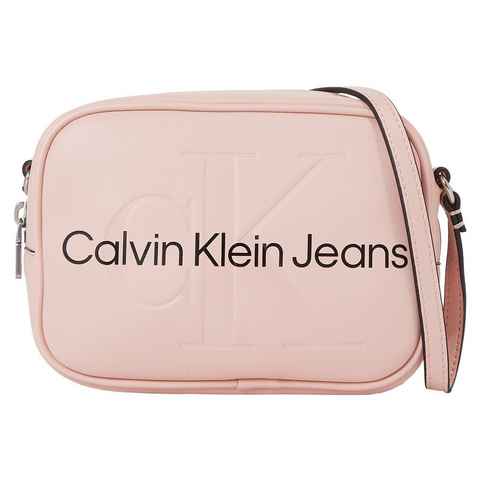 Calvin Klein Jeans Mini Bag SCULPTED CAMERA BAG18 MONO, mit großflächigem Markenlogo vorne Handtasche Damen Tasche Damen