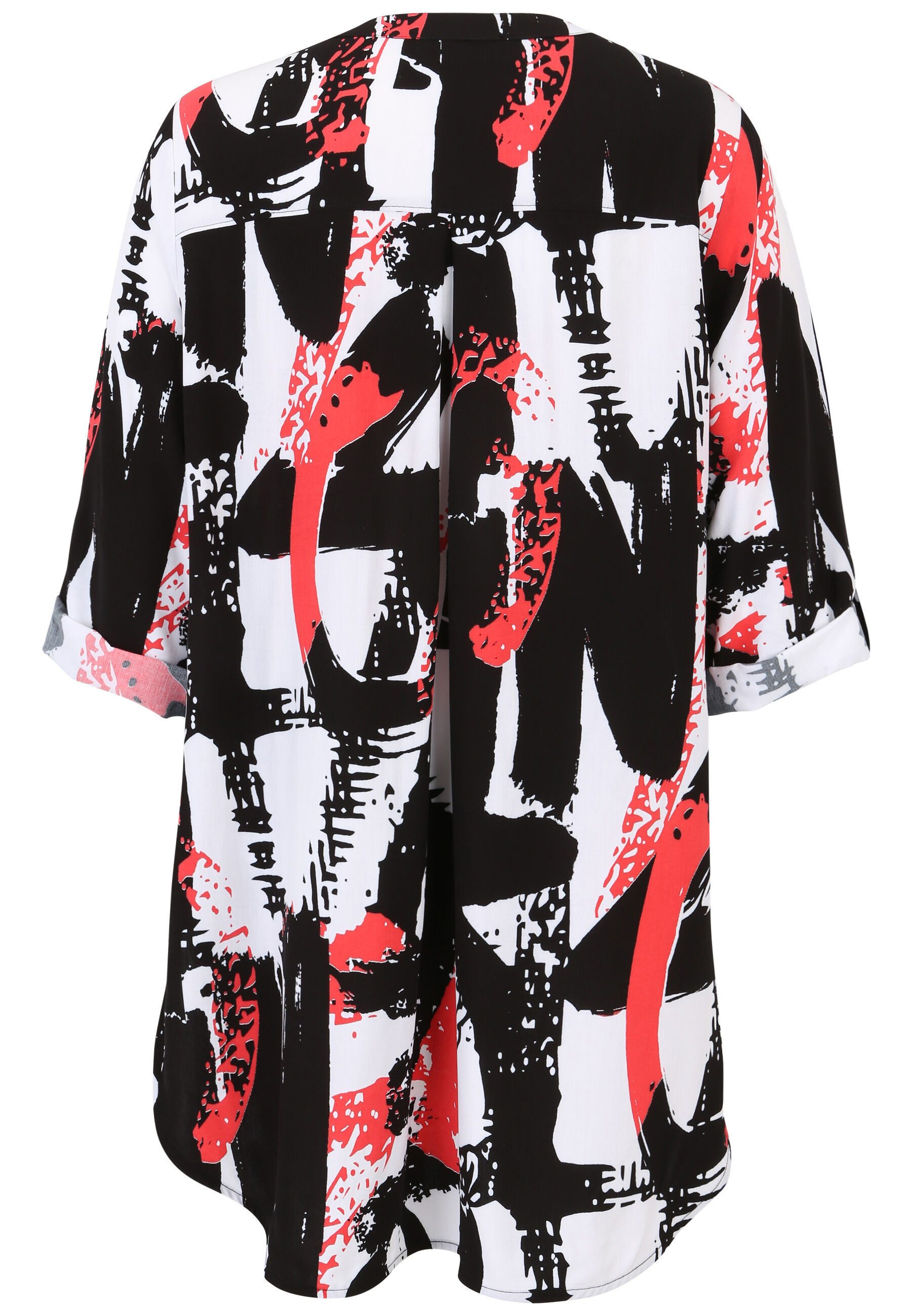 Doris Streich Klassische Bluse Print in Spray-Optik günstig online kaufen