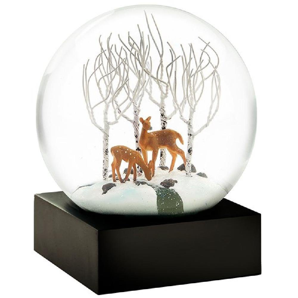 Cool Snow Globes Skulptur Schneekugel Deer In Woods