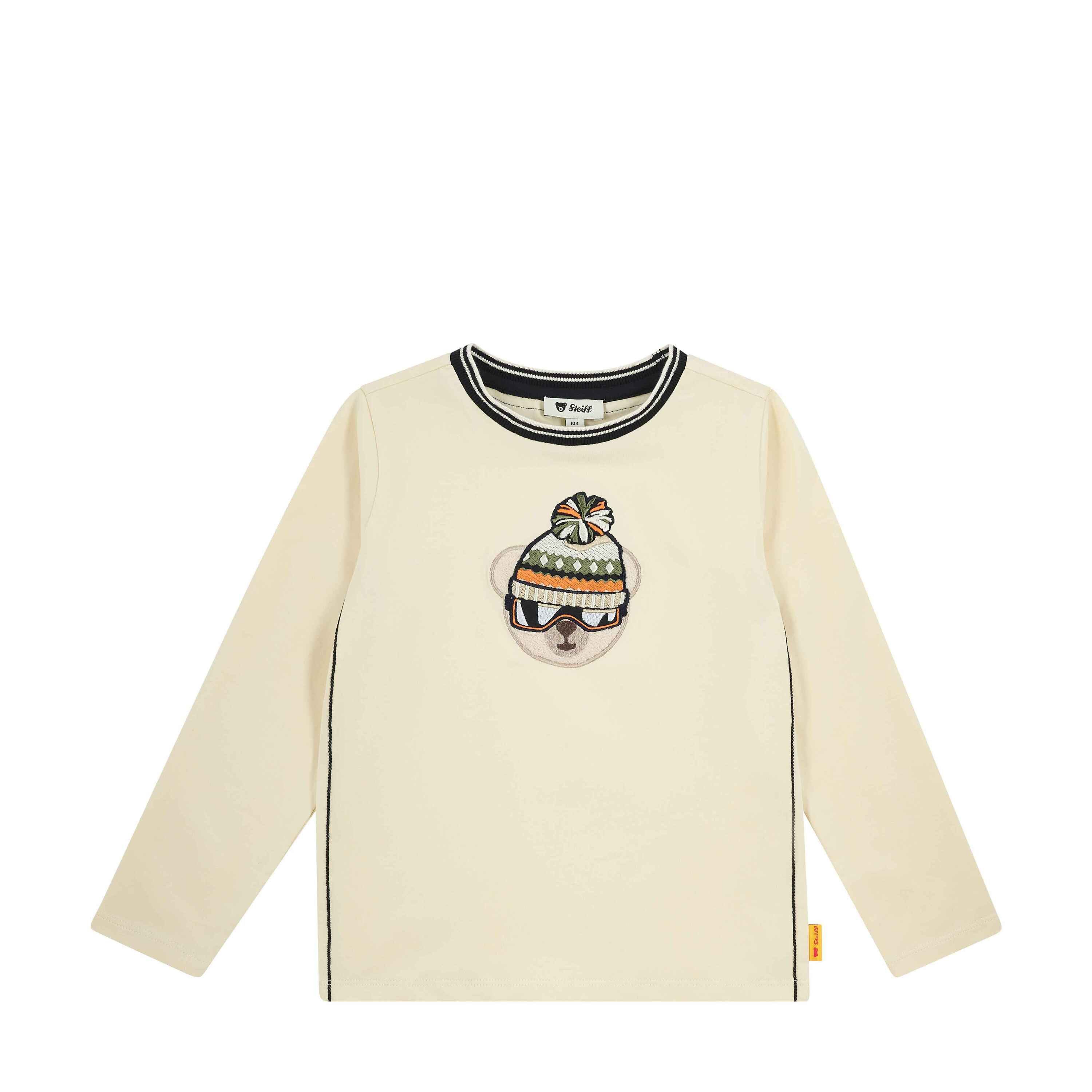 Steiff Langarmshirt T-Shirt langarm Winter Adventure