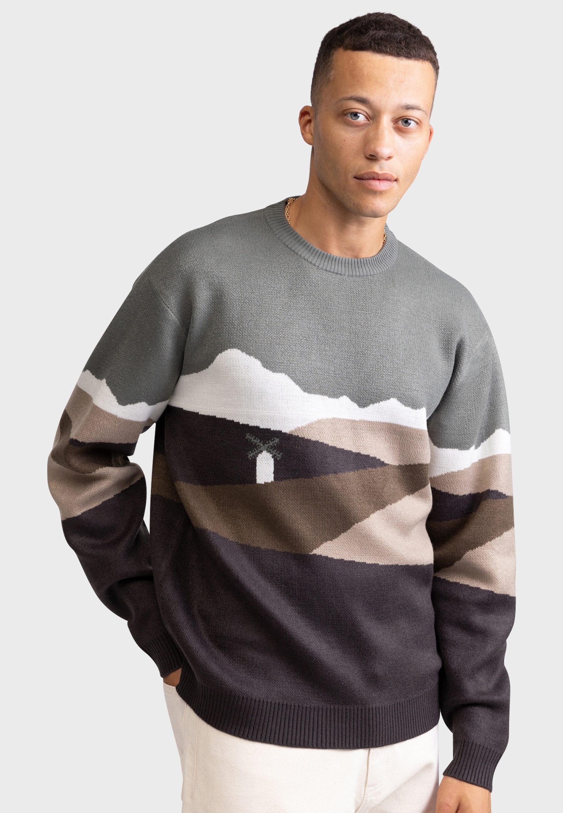 REDEFINED REBEL Rundhalspullover Redefined Rebel Knit RRColby Knit REGULAR FIT