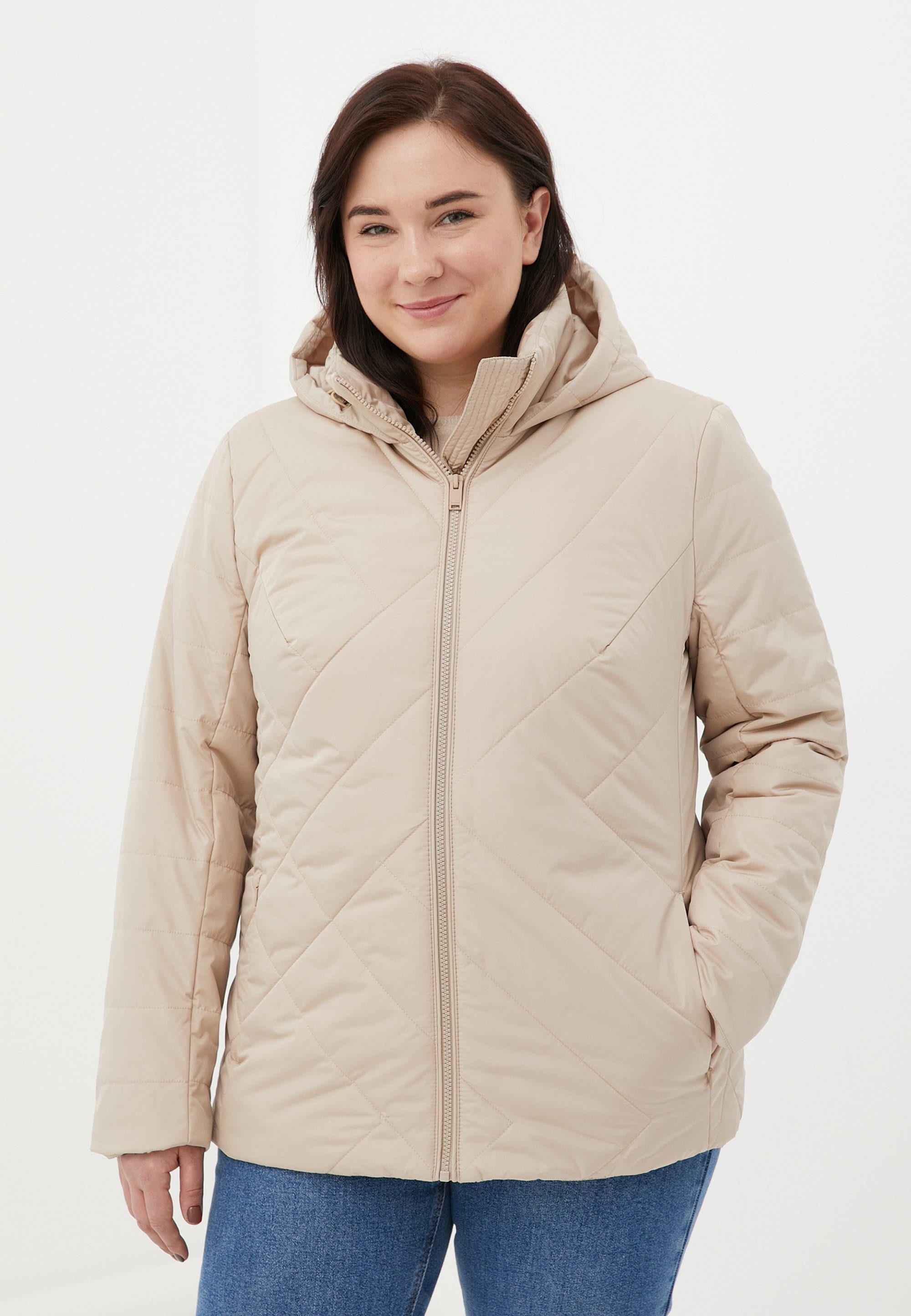 Finn Flare Steppjacke Gesteppt im geraden Schnitt