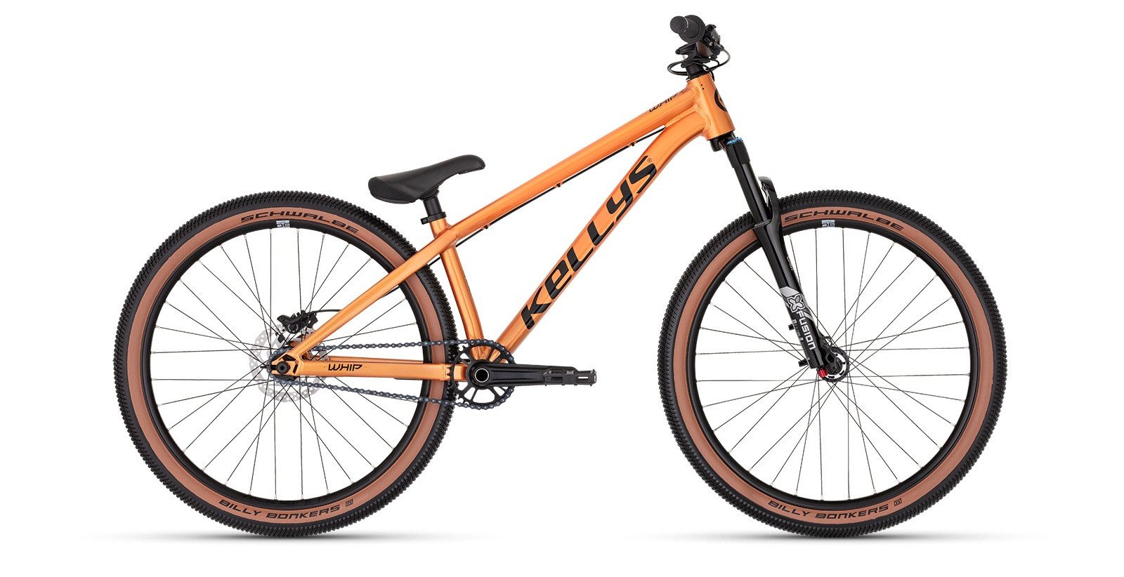Kellys Mountainbike Велосипеды BMX-Rad Whip 70 DJ Dusty orange 26" Diamant, 1 Gang
