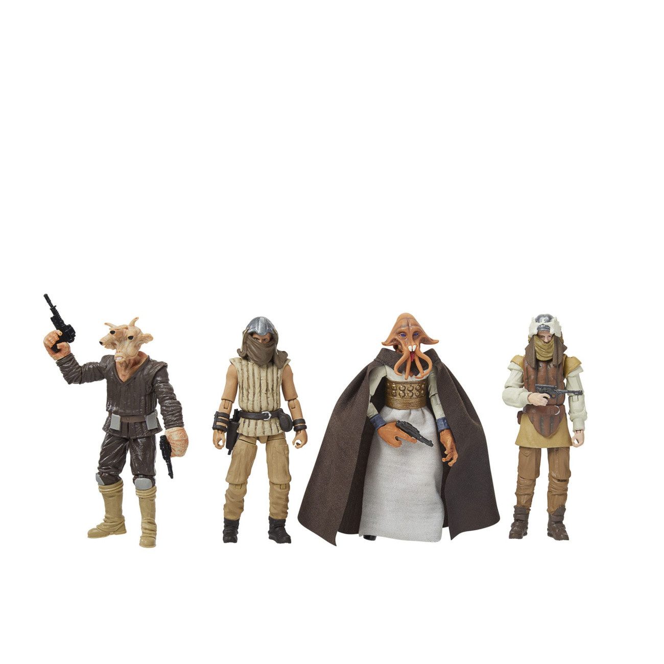 Hasbro Actionfigur Star Wars Episode VI Vintage Collection Actionfiguren 4er-Pack Jabba's