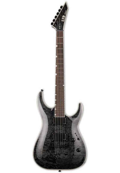 ESP LTD E-Gitarre ESP LTD MH-1001NT STBLK See Thru Black