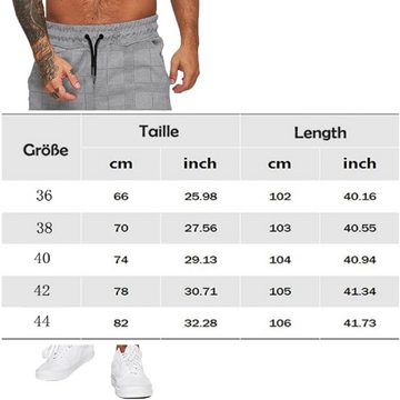 FIDDY Baukastenhose Trainingshose Loose Fit Sporthose Lang Jogginghose