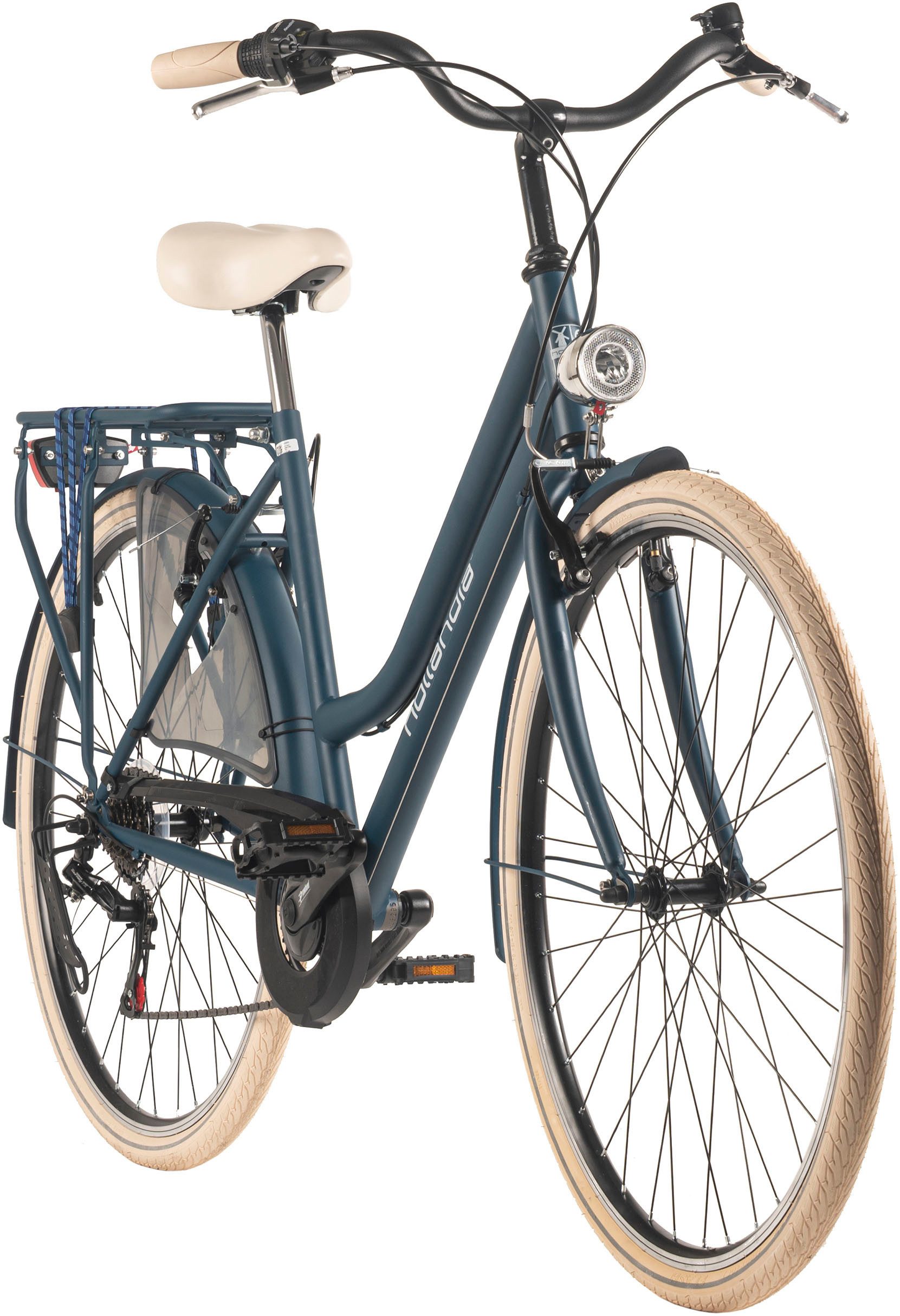 Hollandia Hollandrad Hollandrad 28'' Moves 6 Gänge RH 50 cm, 6 Gang Shimano Tourney Schaltwerk, Kettenschaltung
