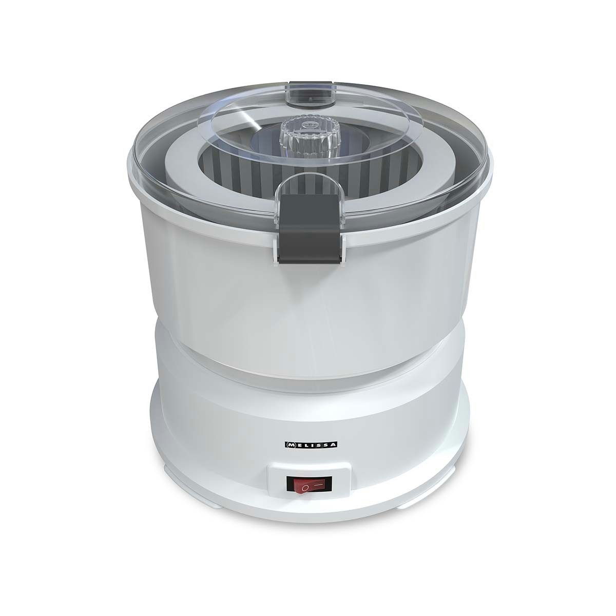 MELISSA Raspelwendescheibe 16220009, Elektrischer Kartoffelschäler 85W, 1kg Kapazität (2-4 Min. fertig)