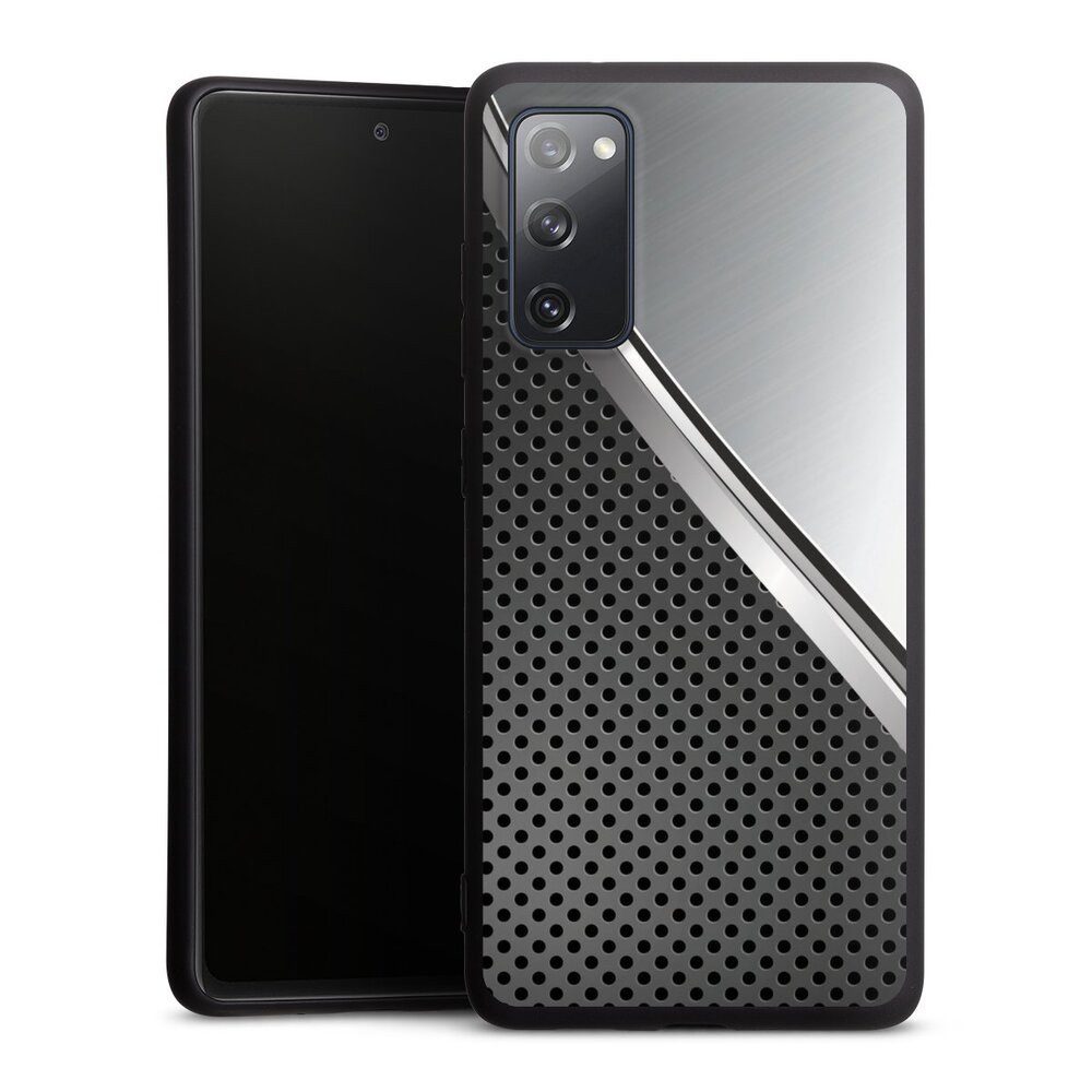 Handyhülle Carbon Stahl Metall Duo Metal Surface