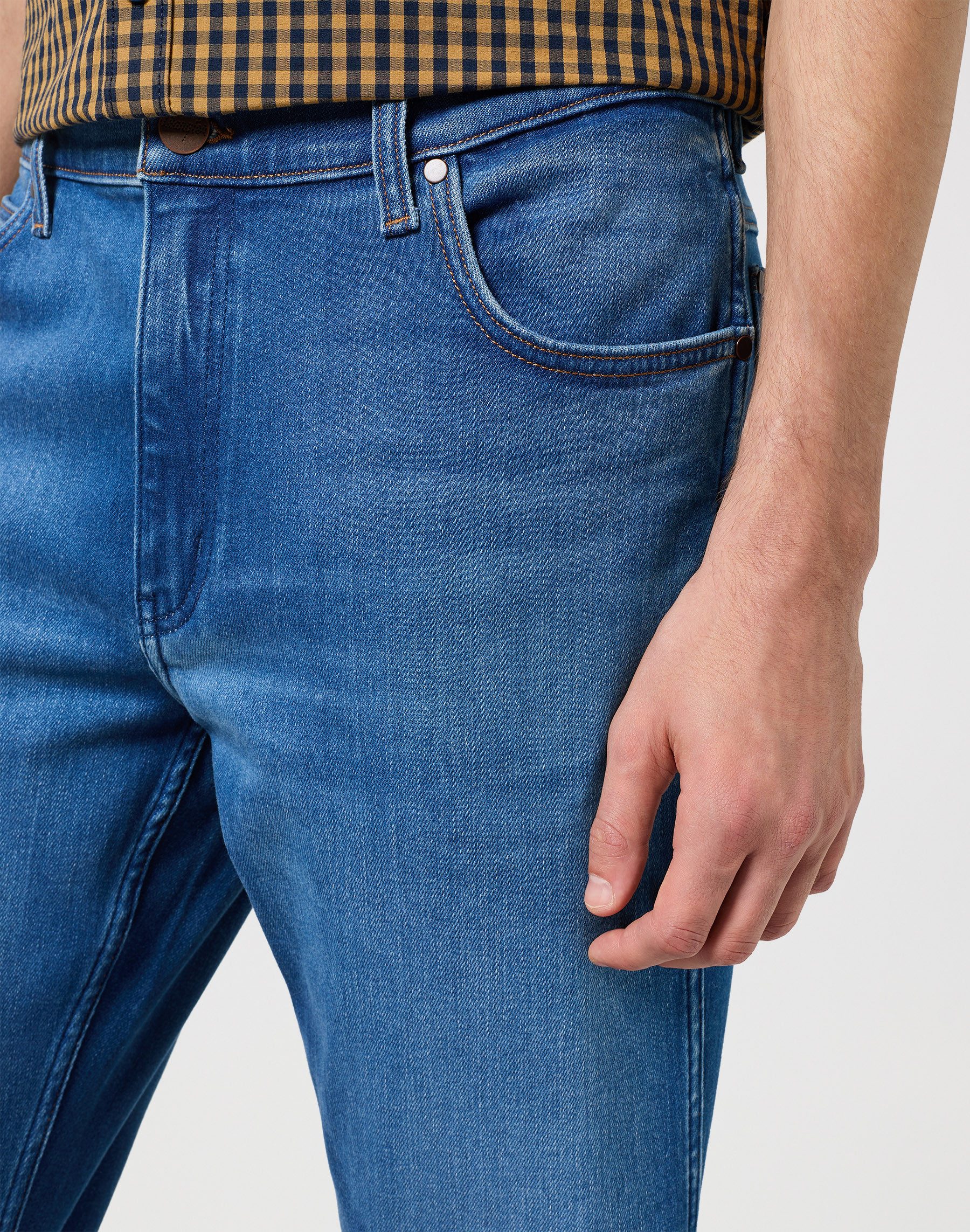 Wrangler 5-Pocket-Jeans River FREE TO STRETCH Regular fit