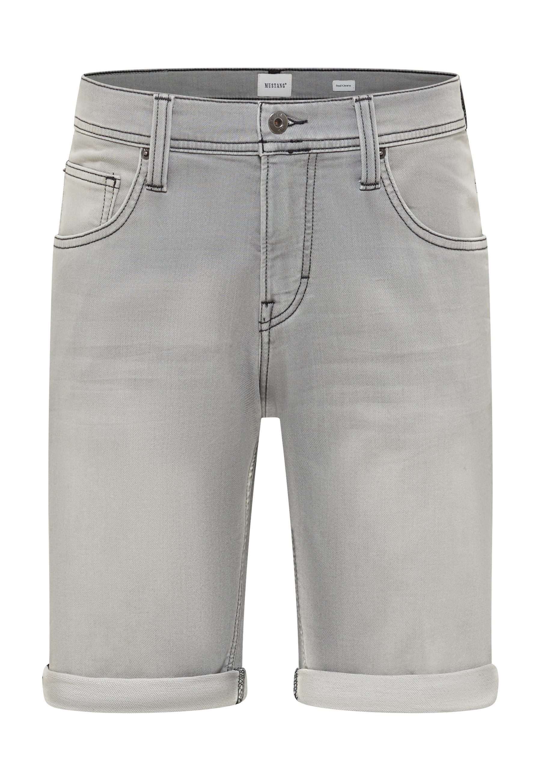 MUSTANG Regular-fit-Jeans Herren Style Chicago Shorts – Bild 3 von 5