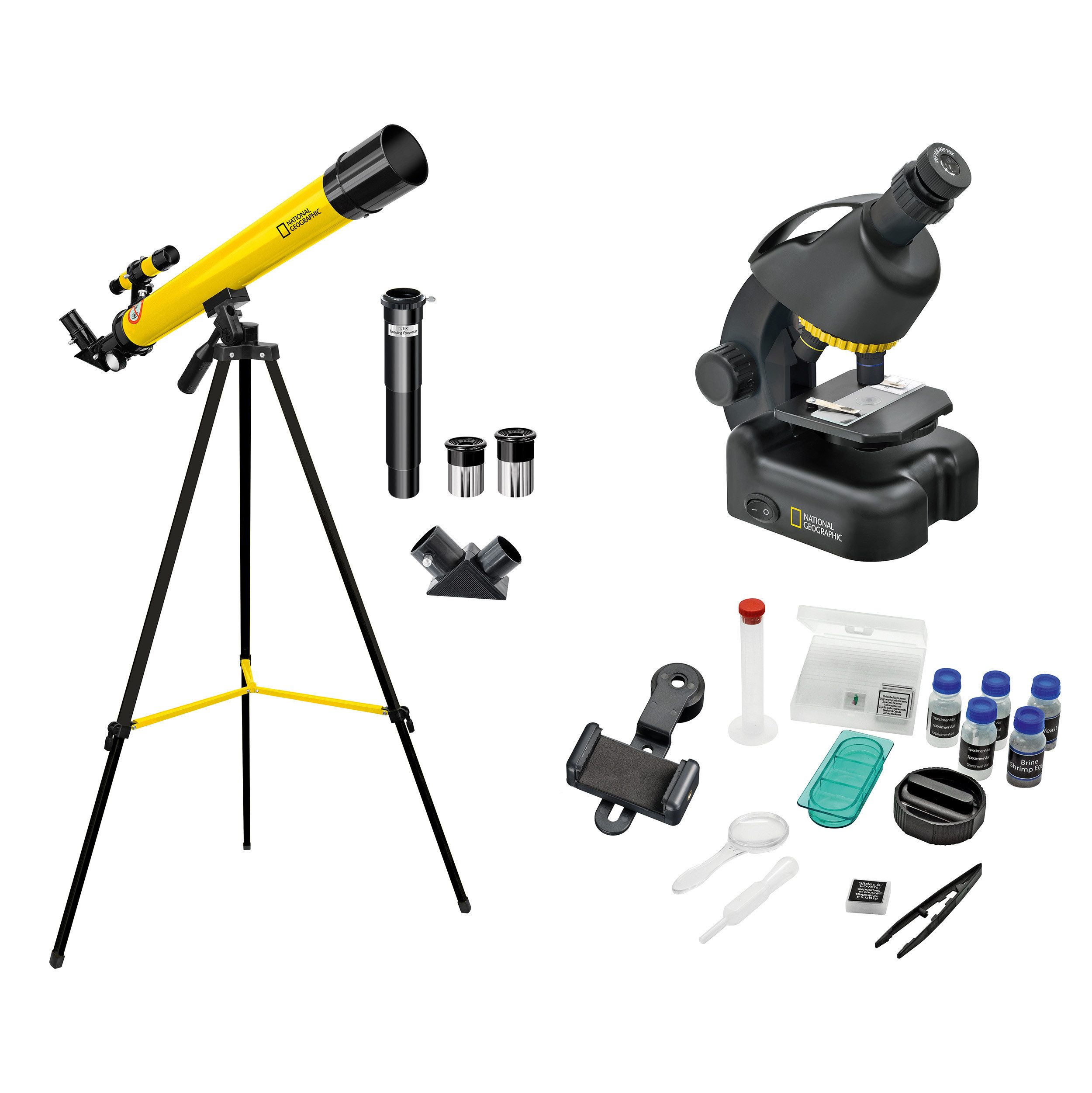 NATIONAL GEOGRAPHIC Teleskop NATIONAL GEOGRAPHIC Teleskop + Mikroskop Set für Einsteiger