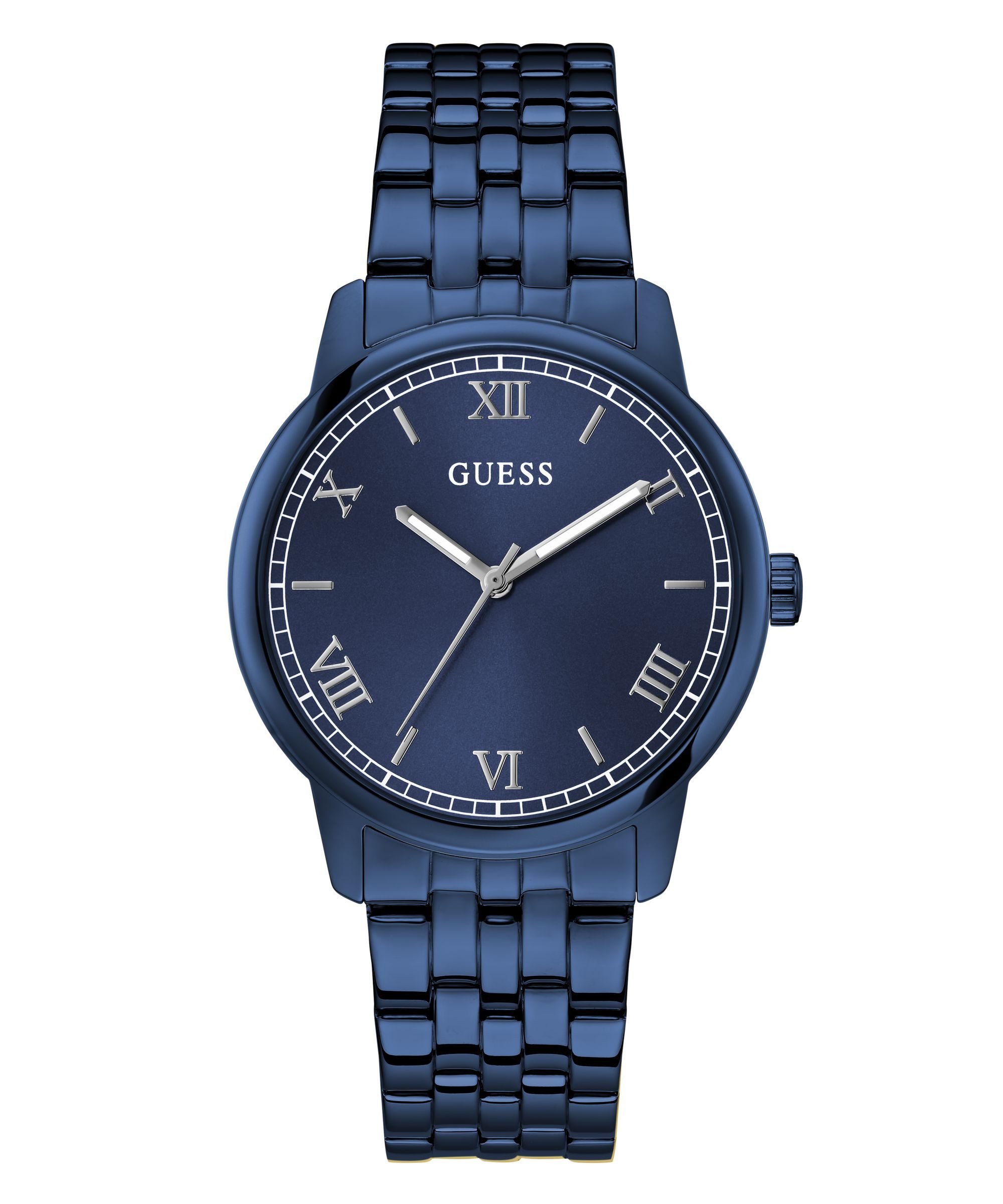 Guess Quarzuhr CHANDLER GW1053G7, Armbanduhr, Herrenuhr, Edelstahlarmband, analog