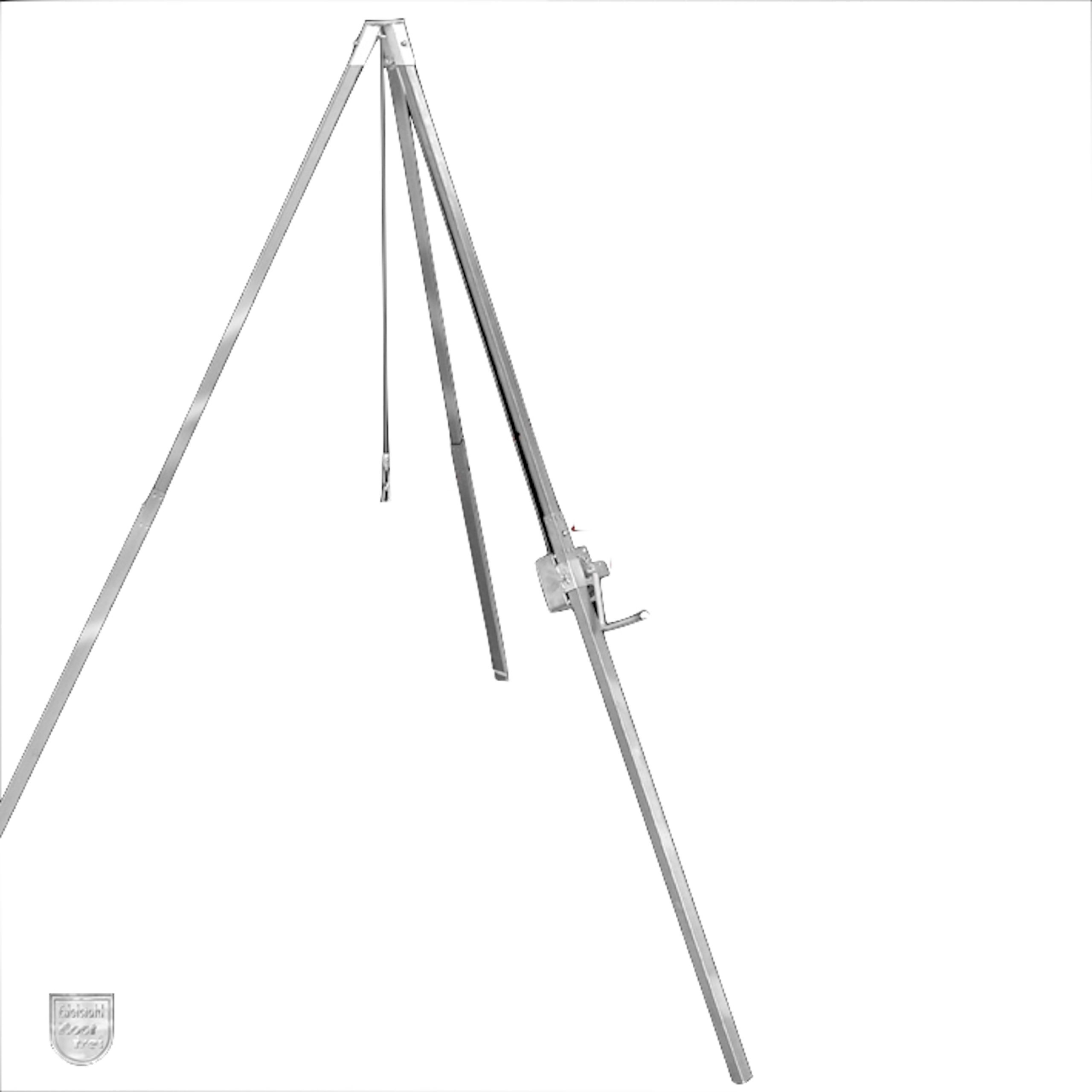Schneider Grillgeräte GmbH & Co.KG Feuerstelle Schneider Edelstahl Dreibein Höhe 170 cm Schwenkgrill Schwenker