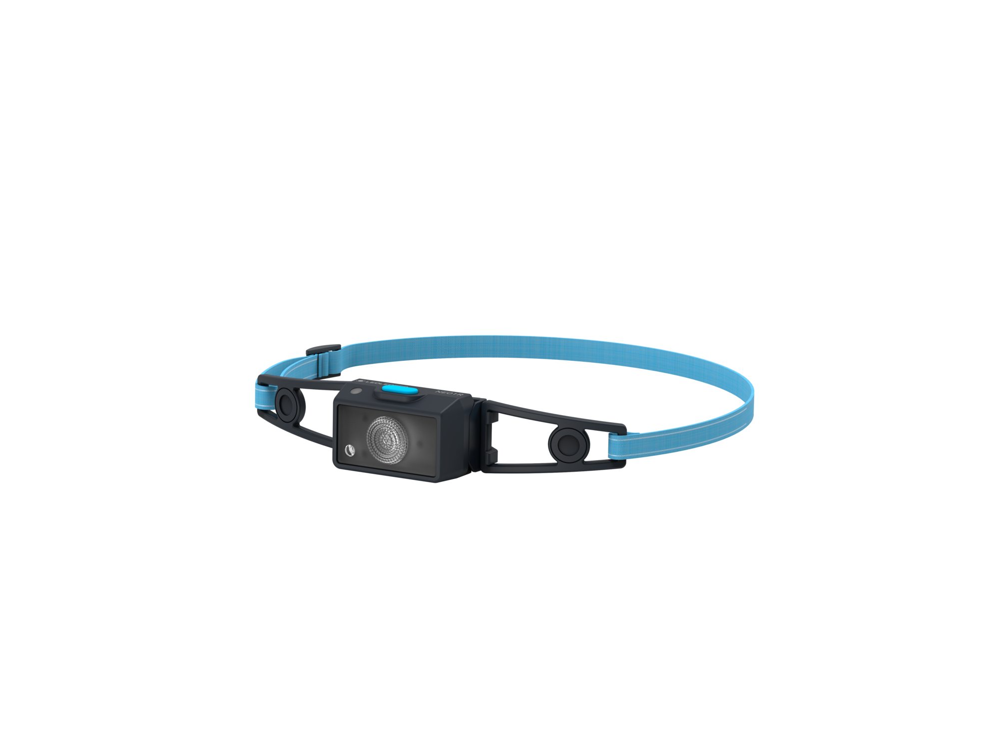 Ledlenser LED Stirnlampe NEO1R Blau, max 250 Lumen, 39g leicht, 80m Leuchtweite, bis 15 Std. Laufzeit, Akku
