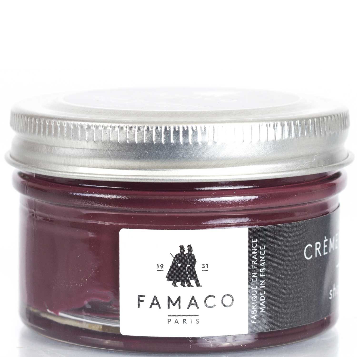 Famaco FAMACO Ledercreme Schuhemulsion für Glattleder Rot-Töne 50 ml Schuhcreme