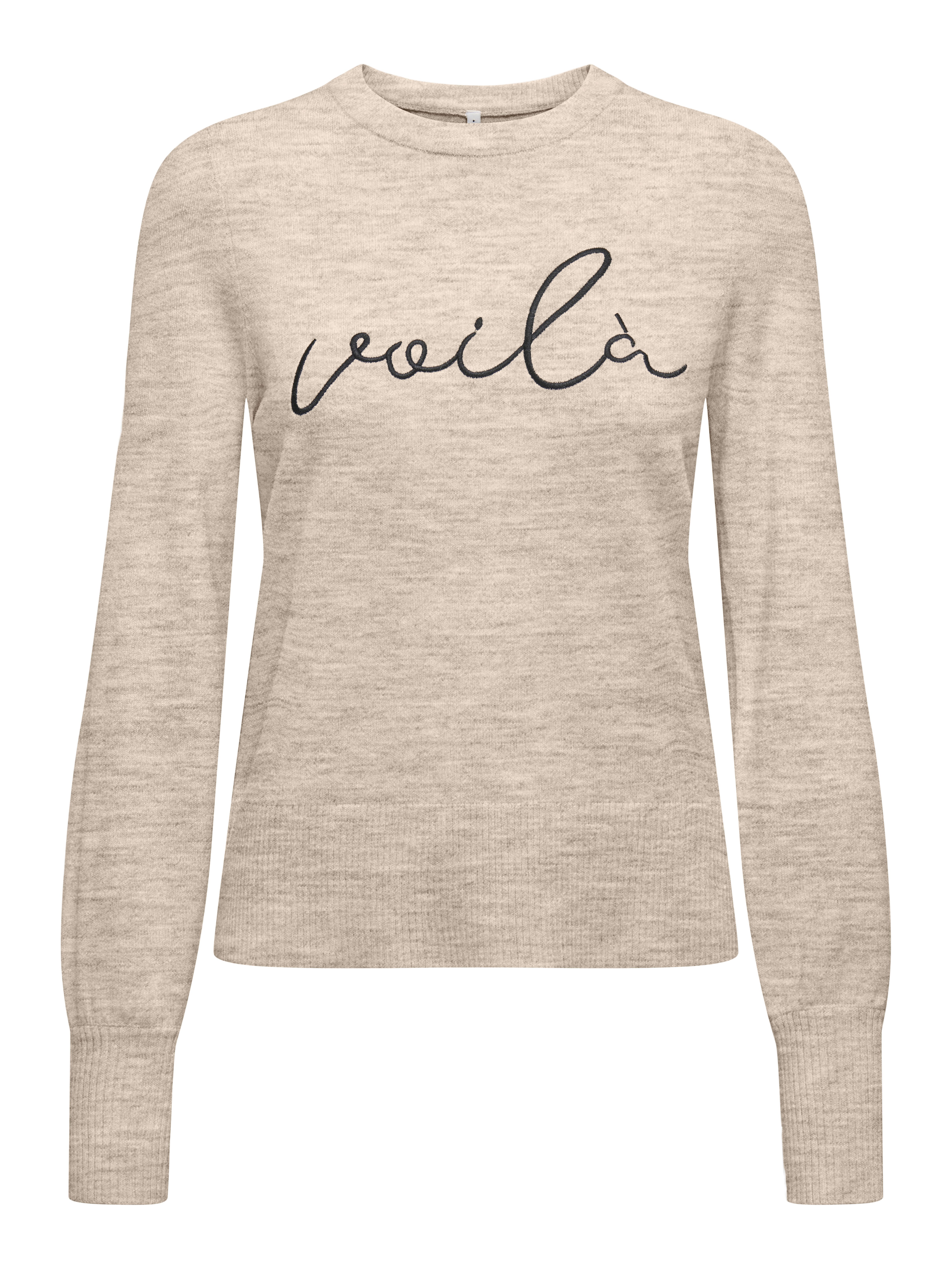 ONLY Strickpullover ONLIBI LS EMB O-NECK günstig online kaufen