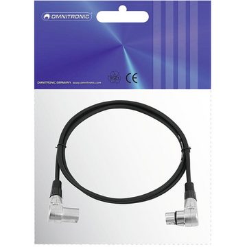 Omnitronic Omnitronic 30220630 XLR Verbindungskabel [1x XLR-Stecker 3 polig - 1x Audio-Kabel, (1.50 cm)
