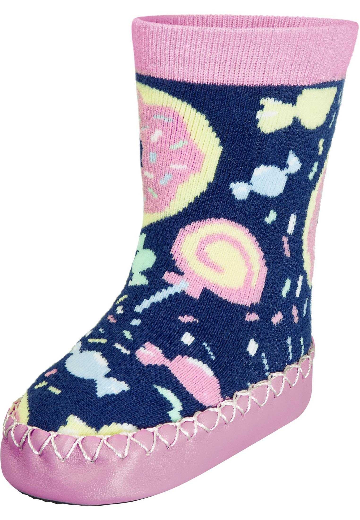 Playshoes Hüttenschuh Bonbons Hausschuh – Bild 4 von 5