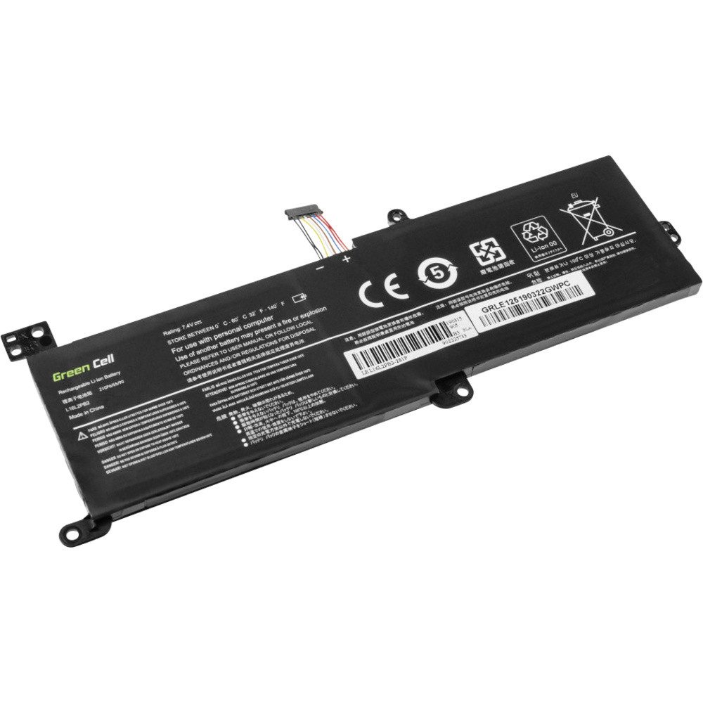 Green Cell Green Cell Notebook-Akku L16M2PB1 L16C2PB2 7.4 V 3500 mAh Lenovo Laptop-Akku 3500 mAh