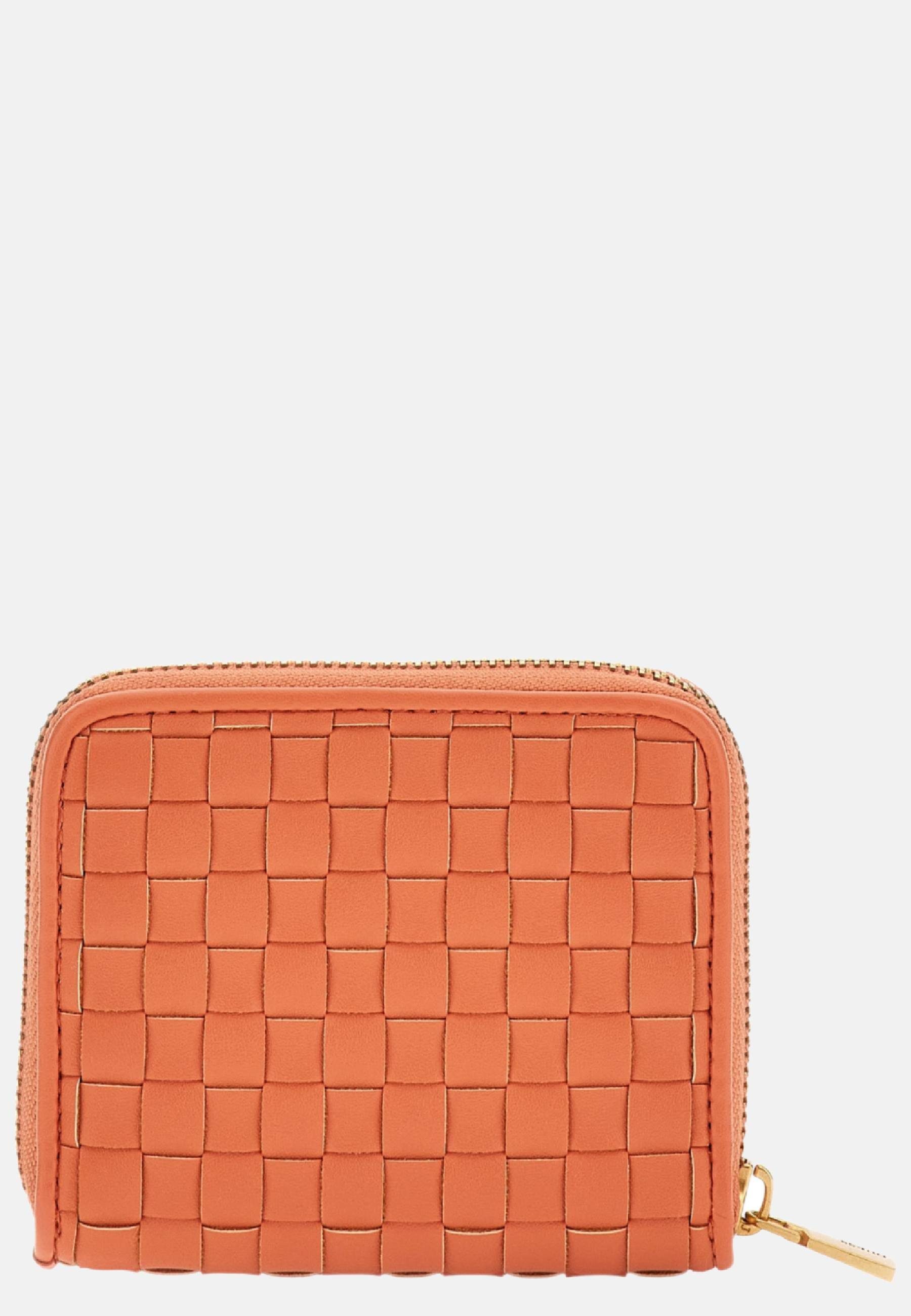 Geldbörse Guess Around SLG Zip Wallet papaya Lisbet Small