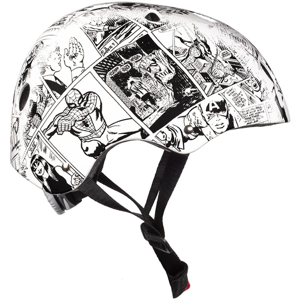 Seven Polska Kinderfahrradhelm Kinder Fahrradhelm Skater Helm verstellbar 52 - 56 cm, 4 - 12 Jahren, Sehr leicht mit nur ca. ca. 370g