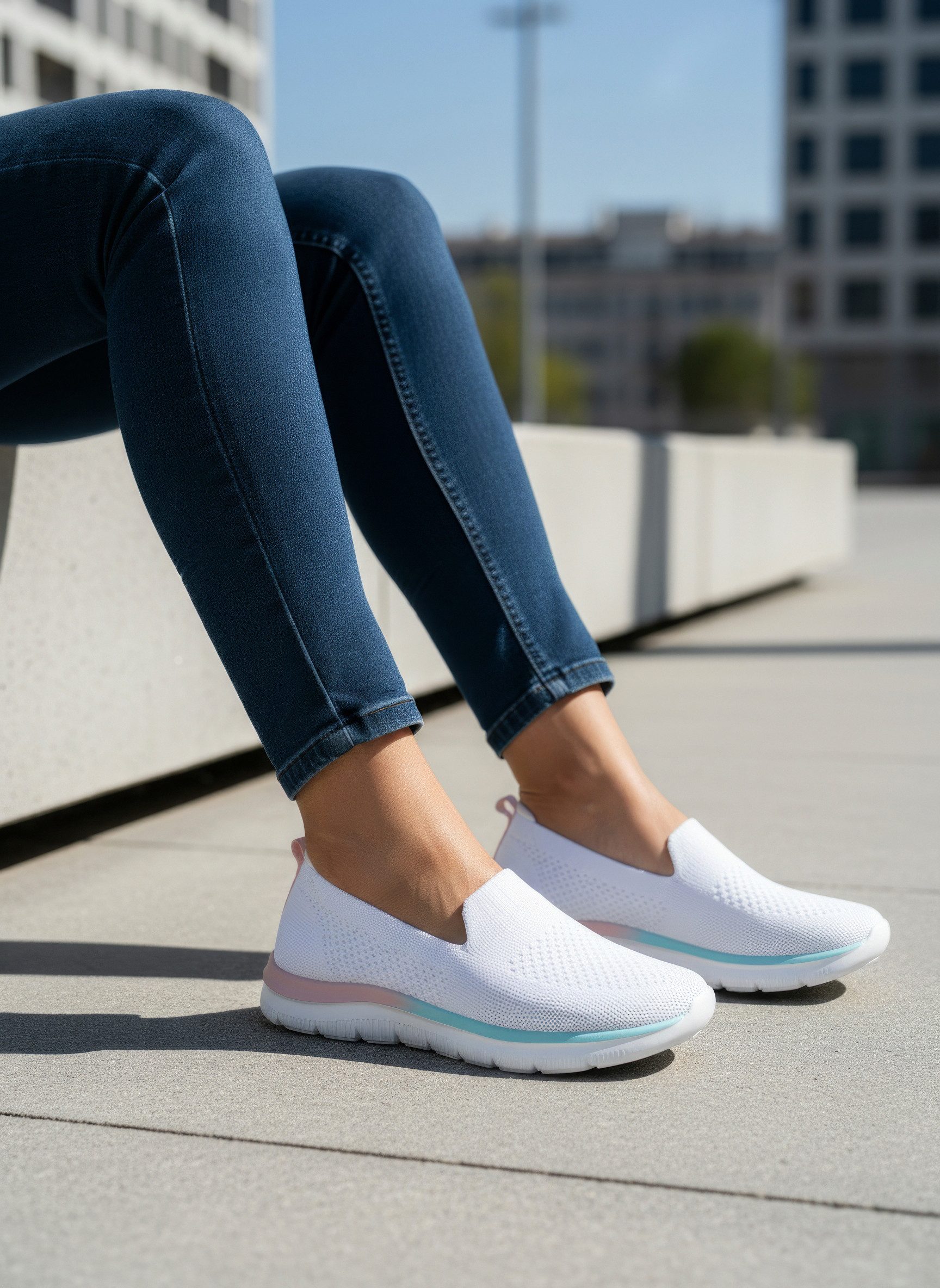 LASCANA Halbschuh, Sneaker Slipper aus bequemen Textil-Material zum Reinsch günstig online kaufen