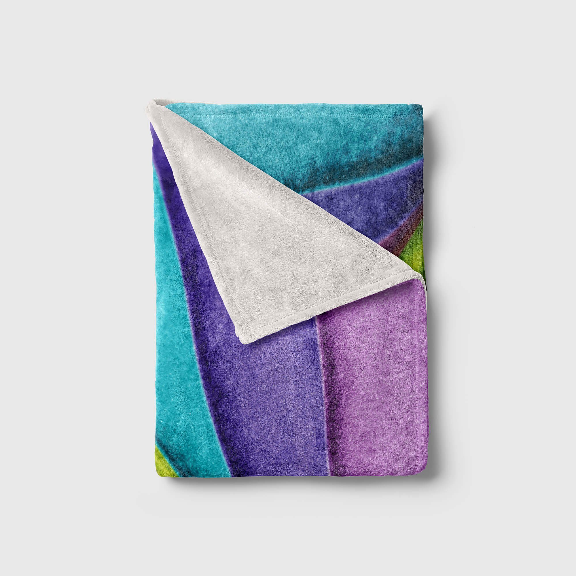 Sinus Art Handtücher Handtuch Baumwolle-Polyester-Mix Farben, Blüte Bunte (1-St), mit Saunatuch Handtuch Strandhandtuch Kuscheldecke Fotomotiv