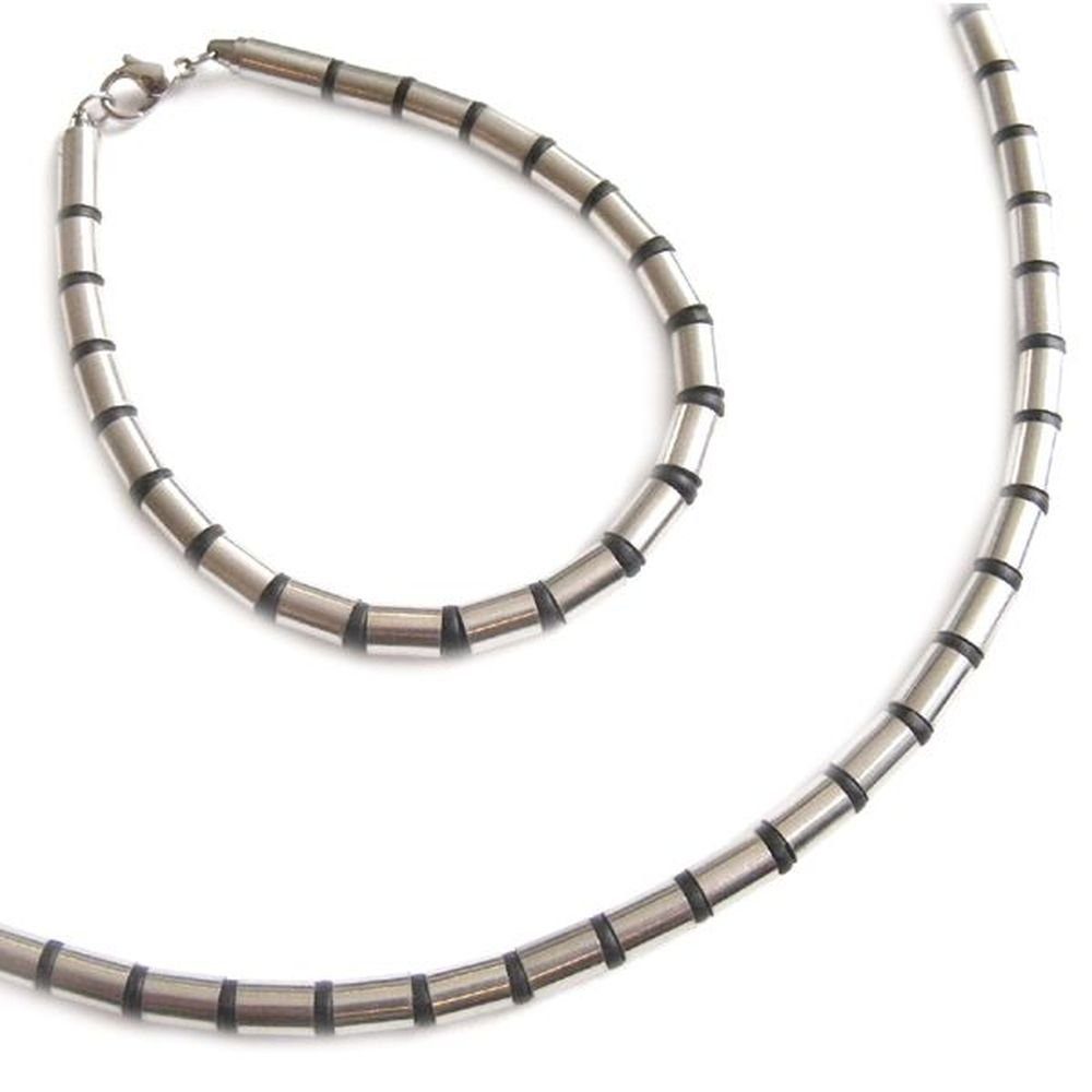 Vivance Ketten und Armband Set Männer Set, Armband, Kette "Classic Line"