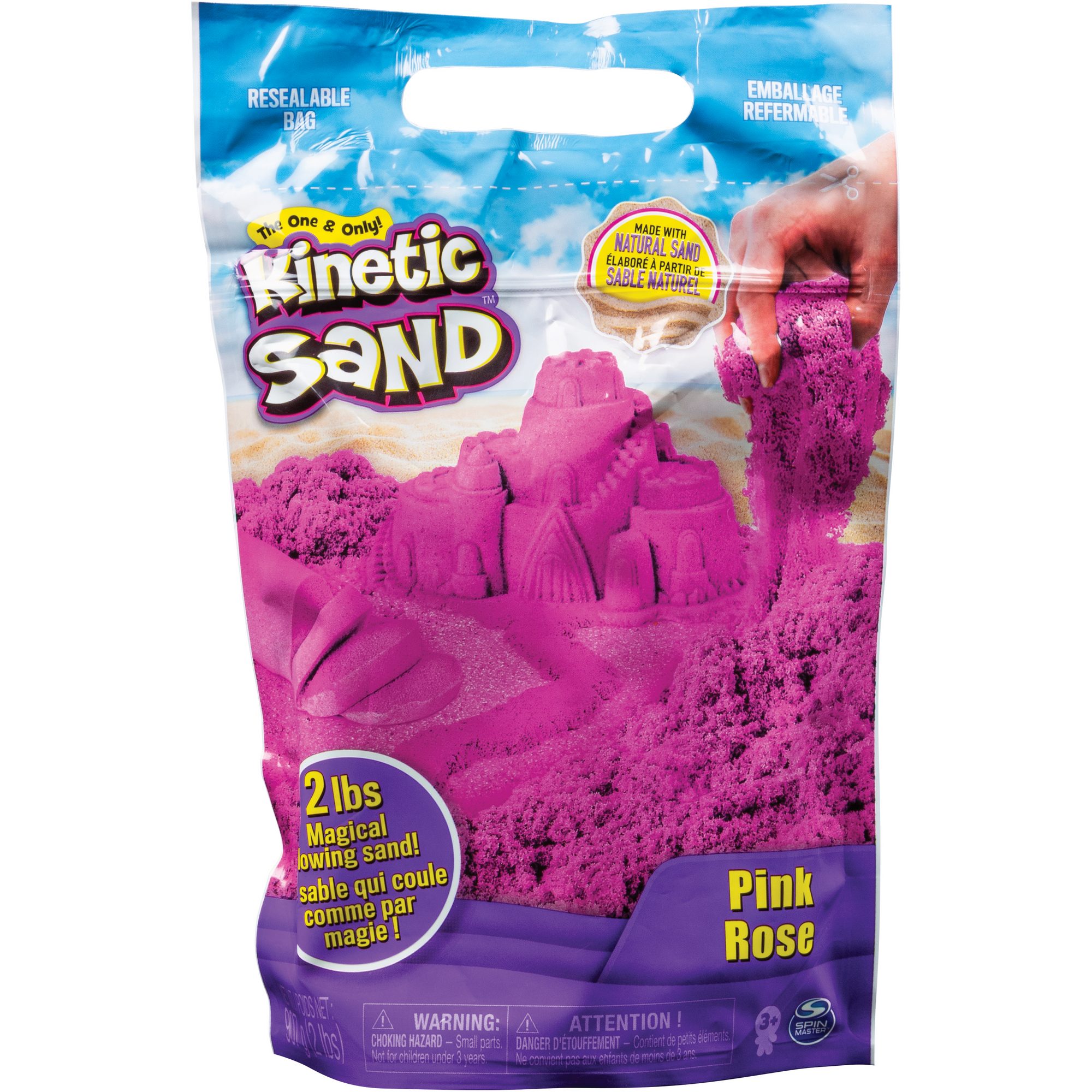 Kinetic sand Sandform-Set Spin Master Kinetic Sand Colour Bag pink, Spielsand