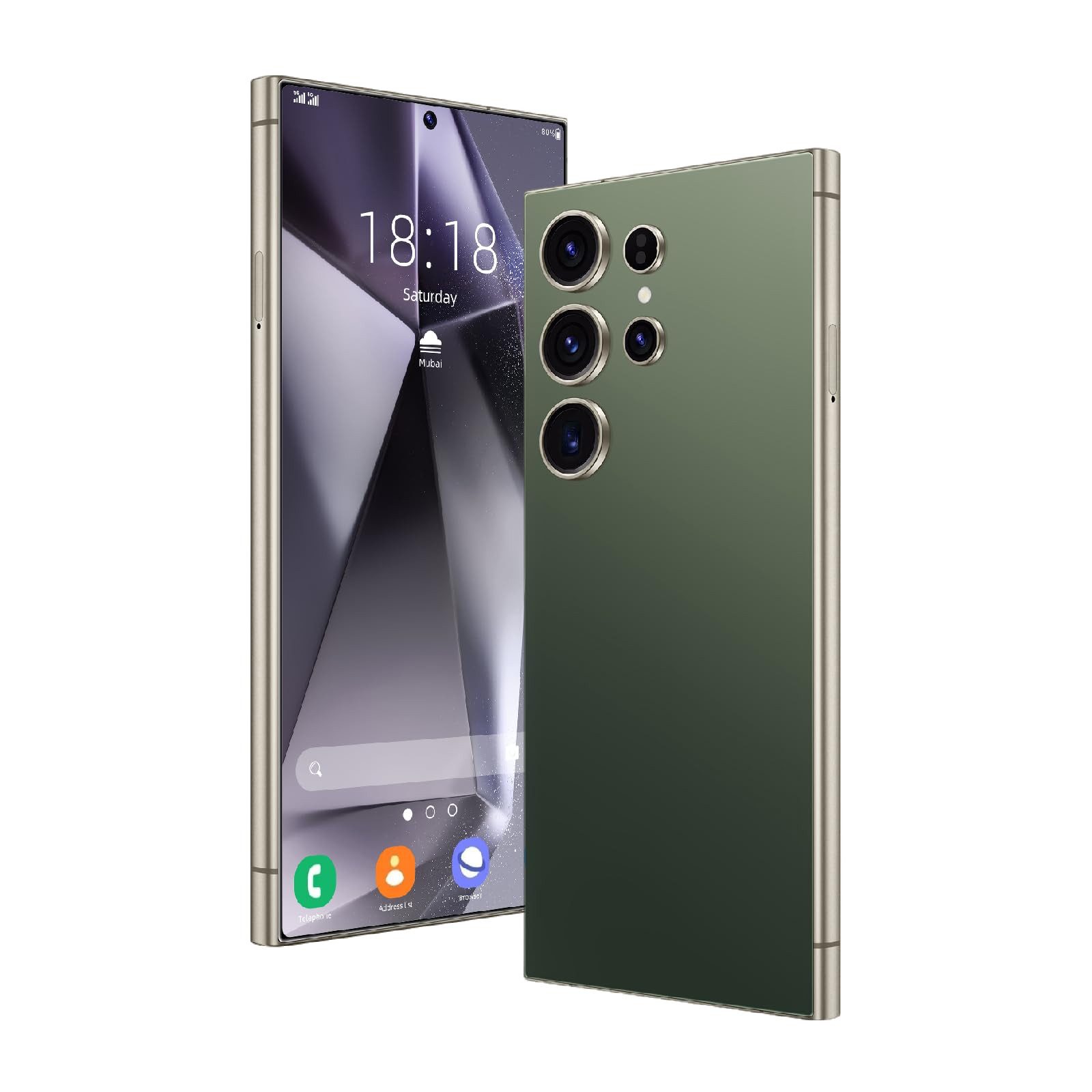 Fine Life Pro Entsperrtes Android-Telefon 4G LTE FDD B1/B3/B4/B7 6,75-Zoll-Display Smartphone (3GB RAM + 64GB ROM, 5MP+16MP Dual-Kamera, Metallrahmen, Dual SIM)