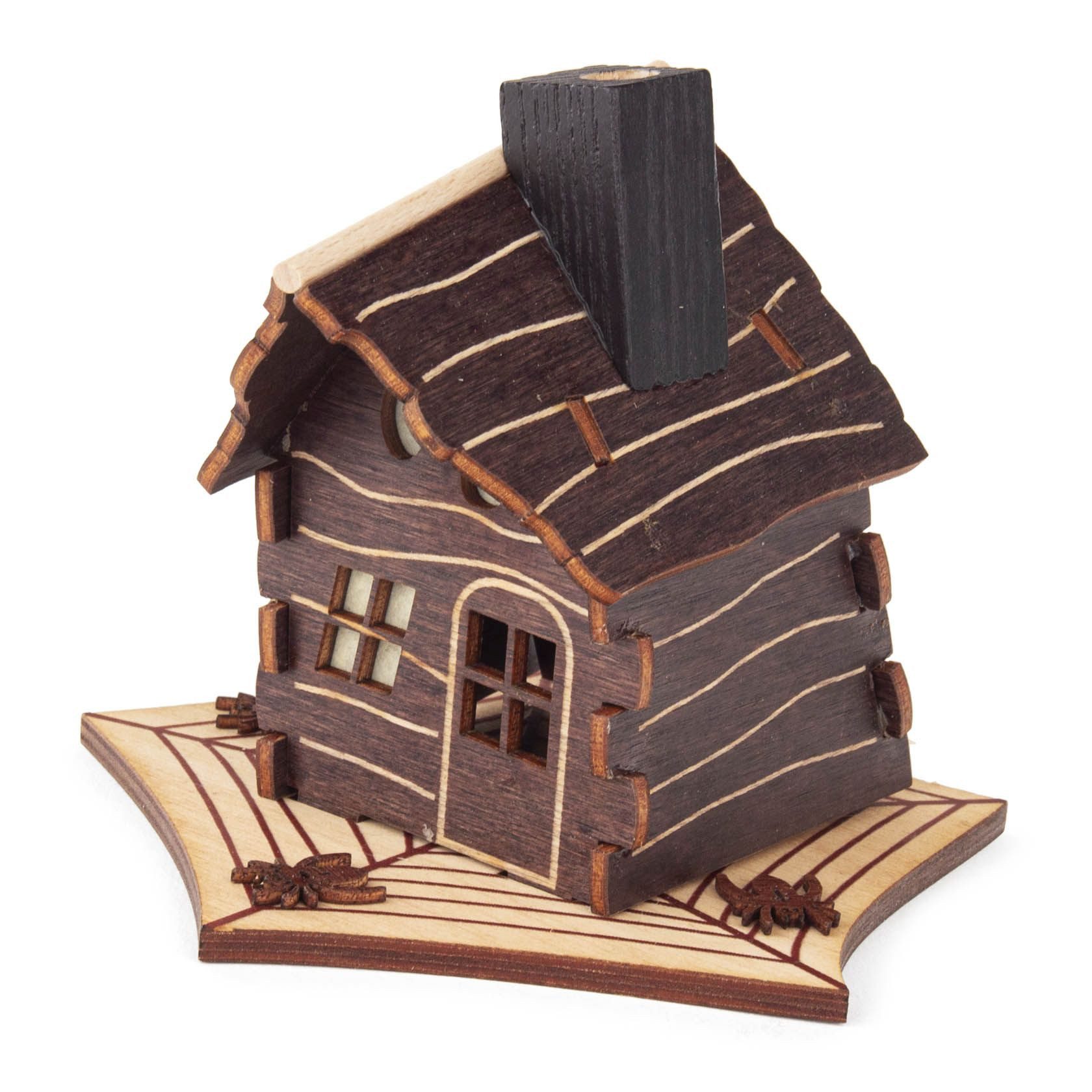 Dregeno Erzgebirge Räucherofen Räucherhaus Halloween bunt BxHxT 12,5x9,5x15cm NEU