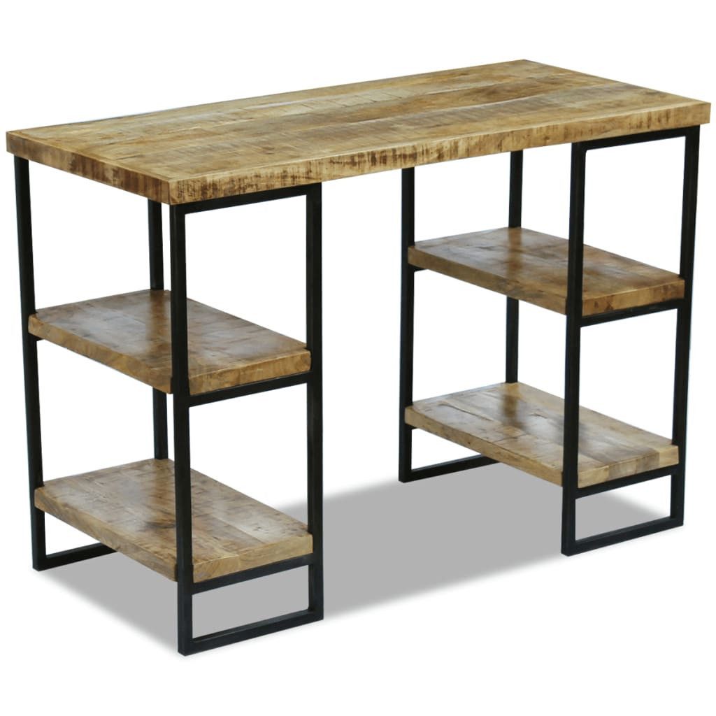 vidaXL Schreibtisch Büroschreibtisch holz 110×50×76 cm