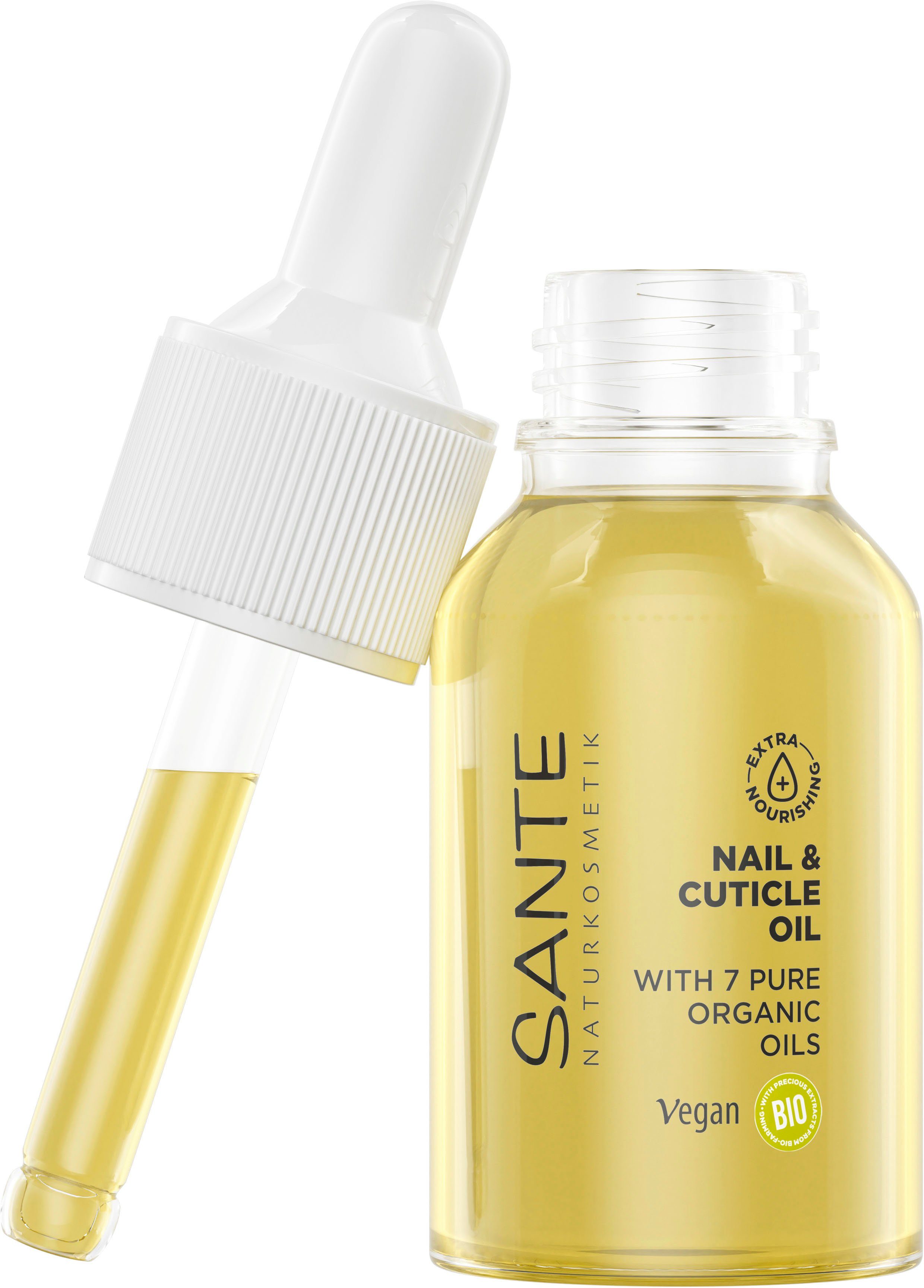 SANTE Nagelpflegeöl Nail & Cuticle Oil, Mit Pipette zur hygienischen  Entnahme und exakten Dosierung