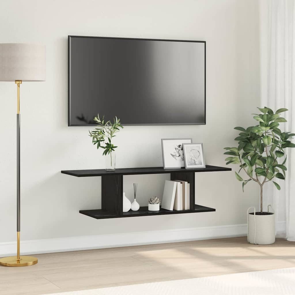 vidaXL TV-Schrank TV-Schrankset 103 x 30 x 26,5 cm Schwarz Holzwerkstoff (1-St)