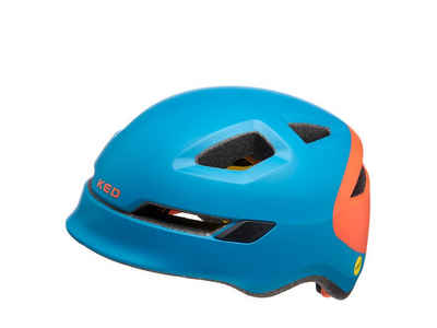 KED Kinderhelm Pop, petrol orange 48-52 cm