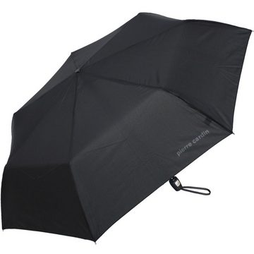 Pierre Cardin Taschenregenschirm schmaler Schirm mit Auf-Zu-Automatik Slimline, klassischer Look