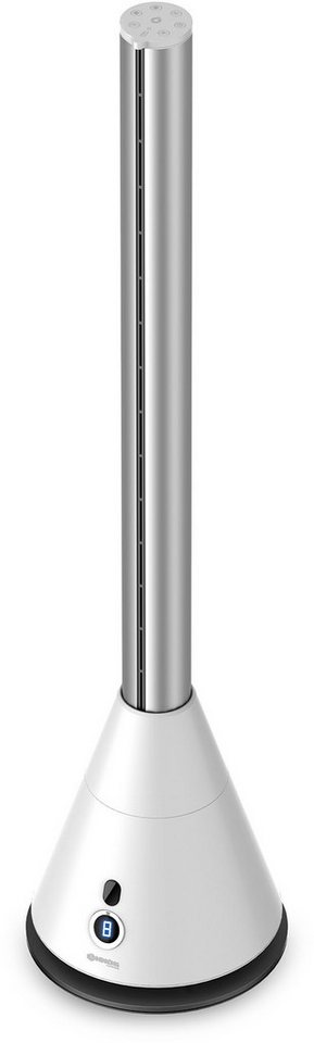 Sonnenkönig Turmventilator Noblade 2.0, Leistung 26W, starker Air Modus, Touch-Funktion, 8h Timer, Schlafmodus, Fernbedienung, 9 Ventilationsstufen