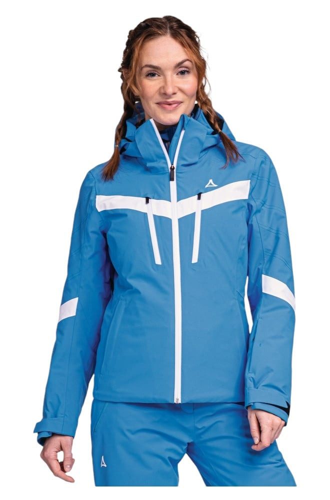 Schöffel Skijacke Avons (wasserdicht, maximale Bewegungsfreiheit) blau Damen