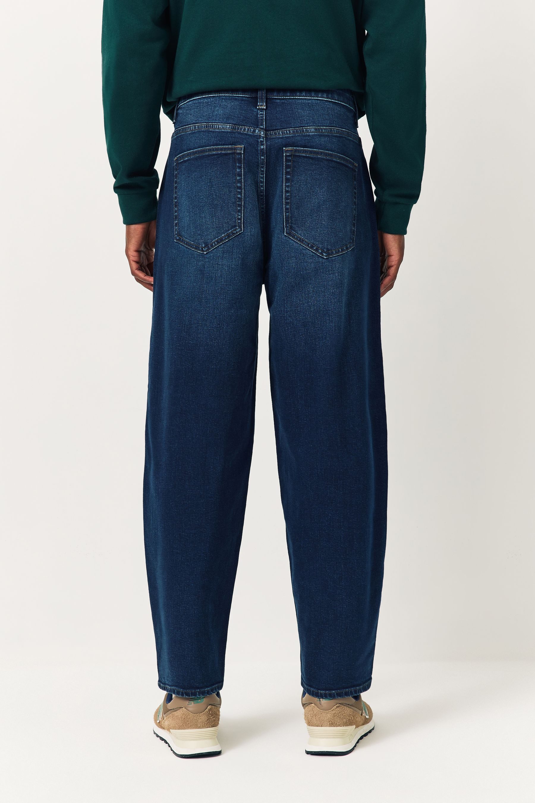 Next Stretch-Jeans Klassische Stretch-Jeans mit Barrel-Bein (1-tlg)