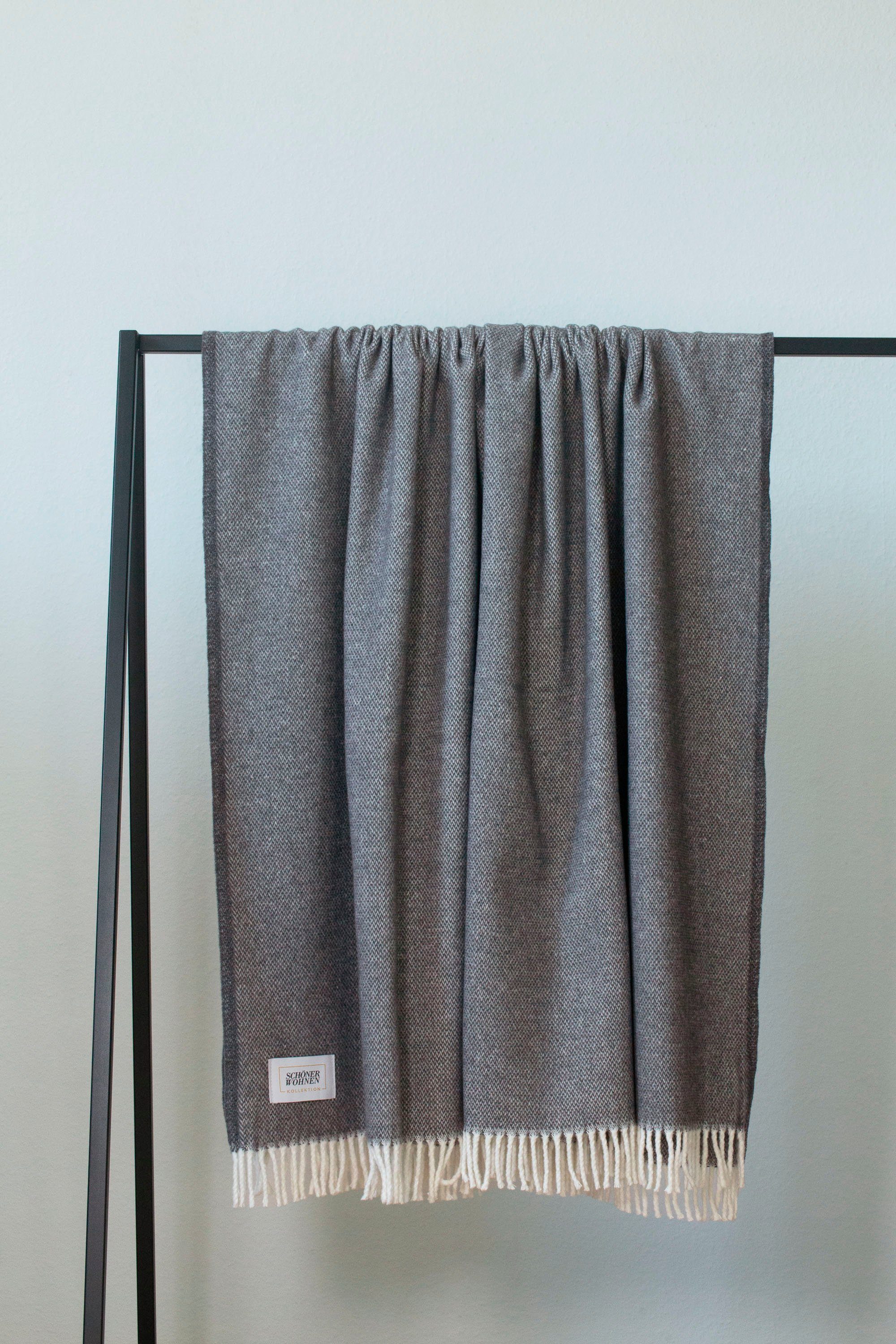 Wohndecke Relax, SCHÖNER WOHNEN-Kollektion, mit Fransen, Kuscheldecke – Bild 4 von 5