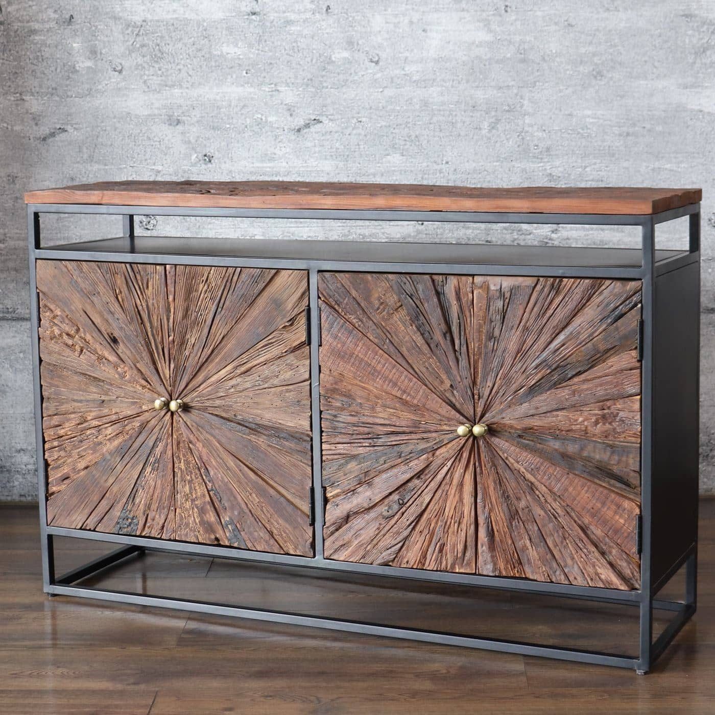 baario Sideboard Sideboard MERID Altholz, Metall günstig online kaufen