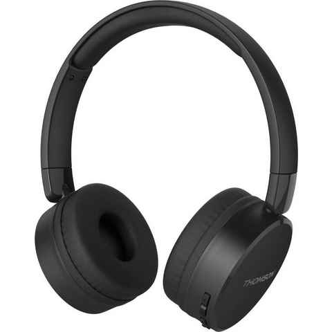 Thomson Bluetooth® Kopfhörer On-Ear mit Mikro, drehbar, mit und ohne Kabel Bluetooth-Kopfhörer (Freisprechfunktion, True Wireless, A2DP Bluetooth, AVRCP Bluetooth, HFP, HSP, Reichweite 10 m)