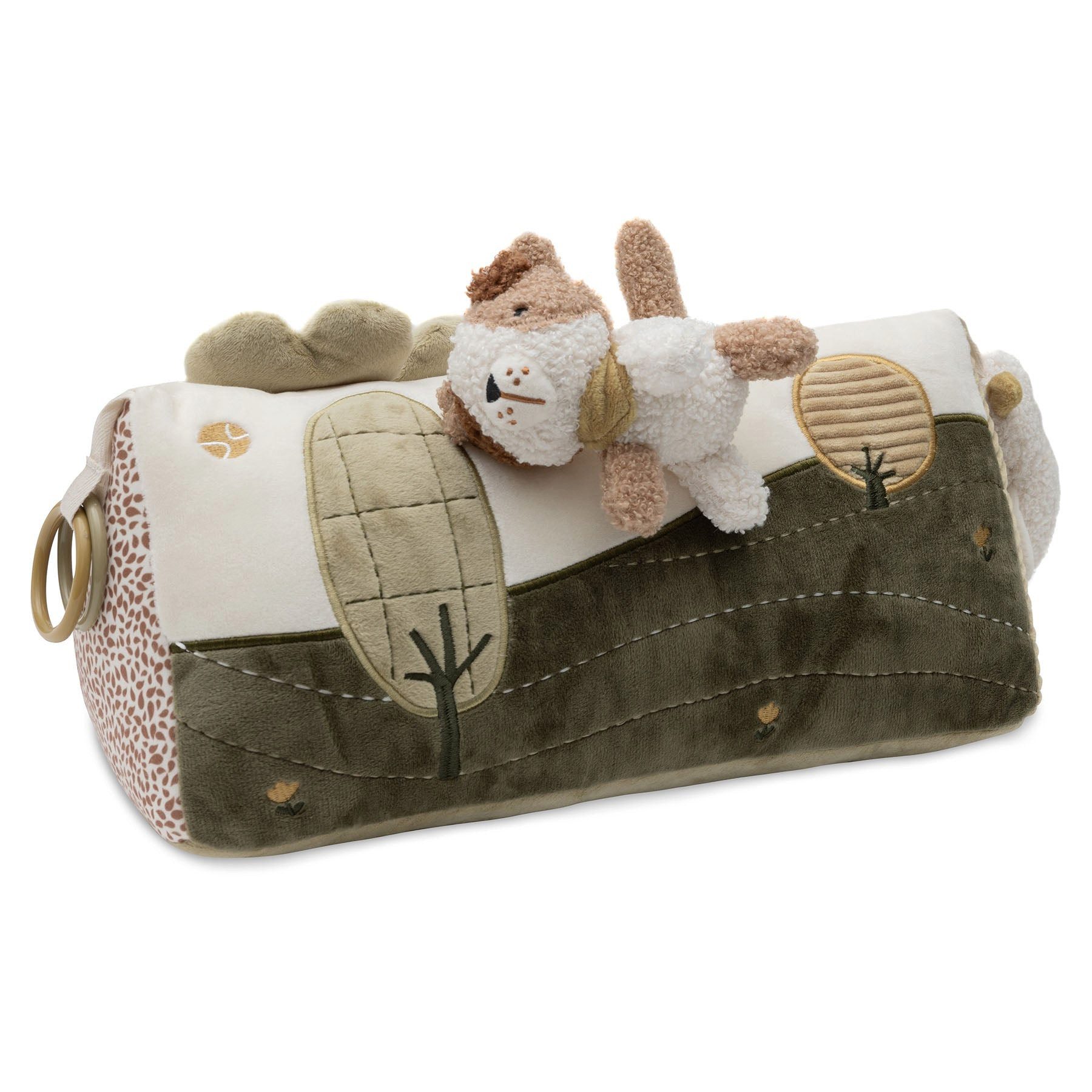 Jollein Motorikwürfel Baby Aktiv Dreieck Tiny Park