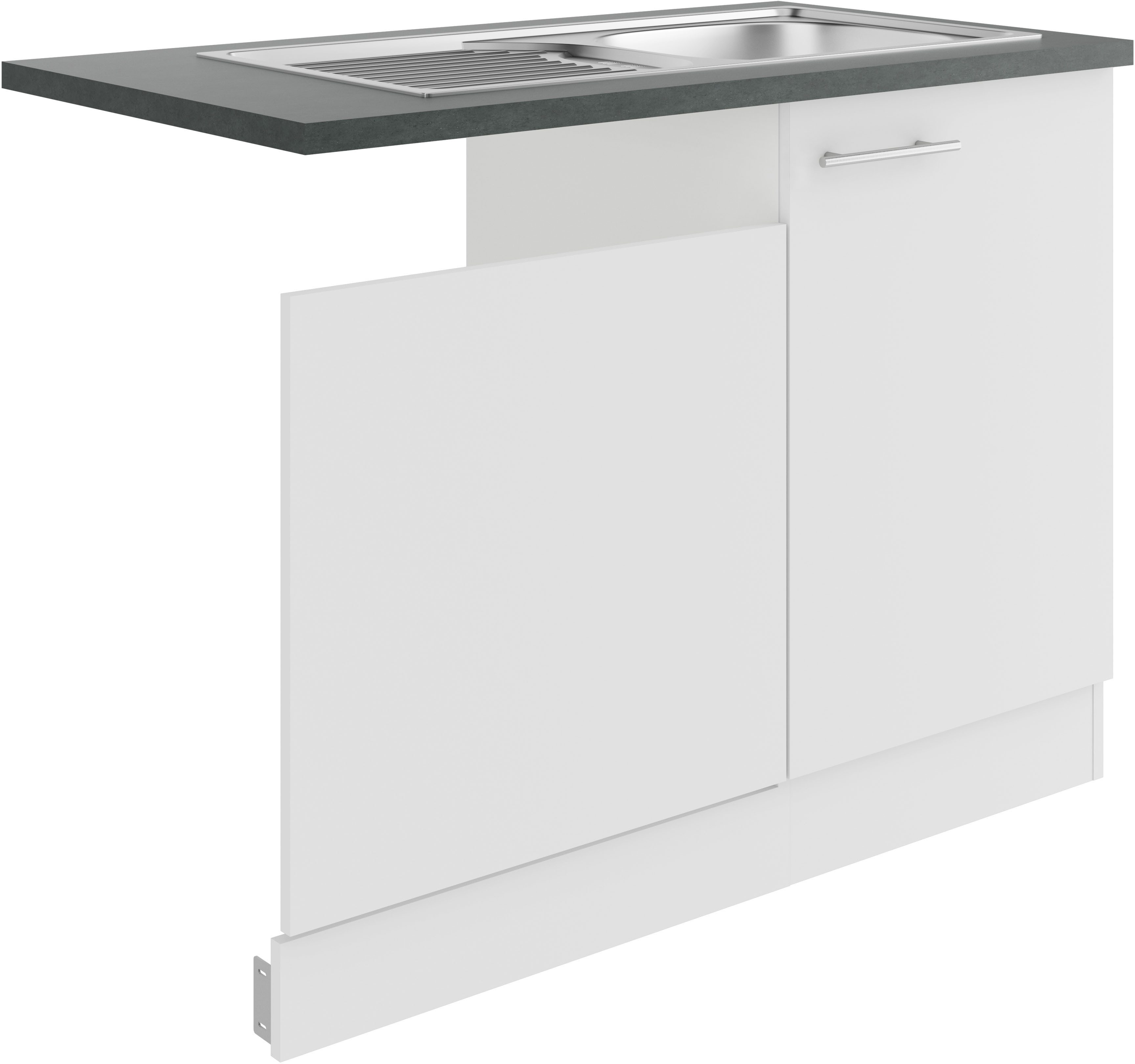 OPTIFIT Spülenschrank Bella Breite 110 cm, für teilintegrierten Geschirrspüler