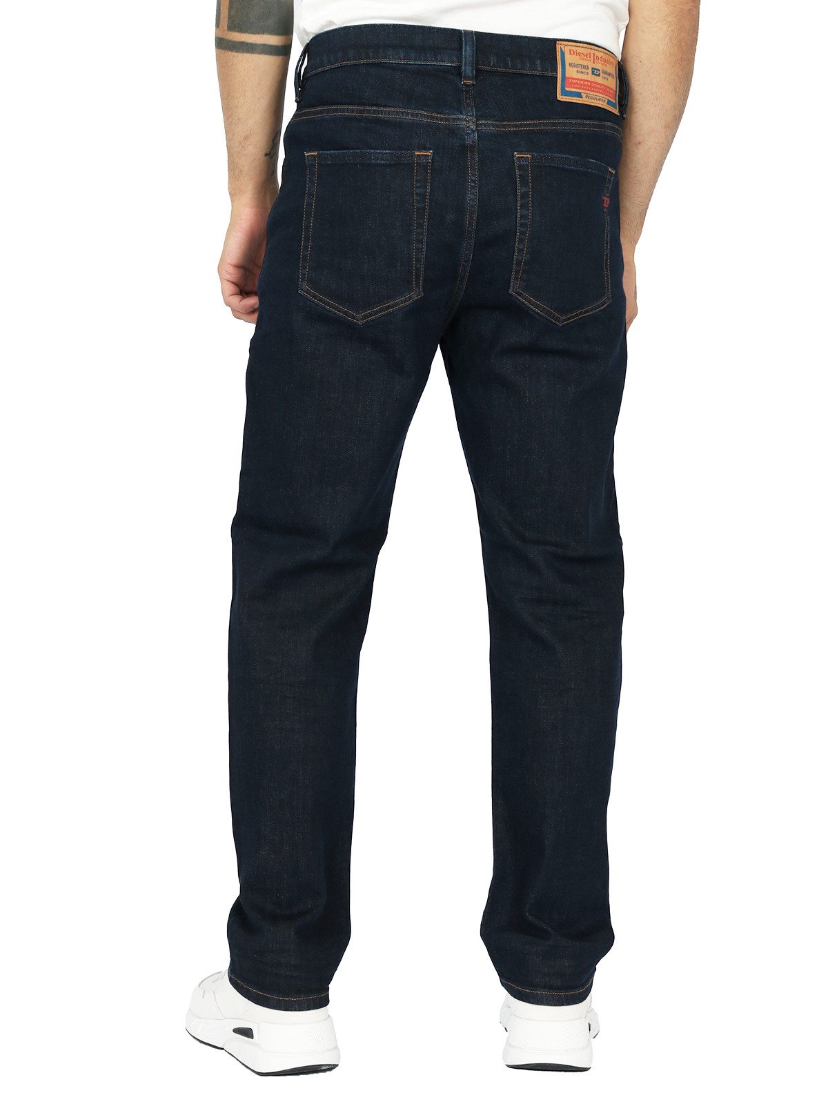 Diesel Straight-Jeans Regular Fit - Rinsed günstig online kaufen